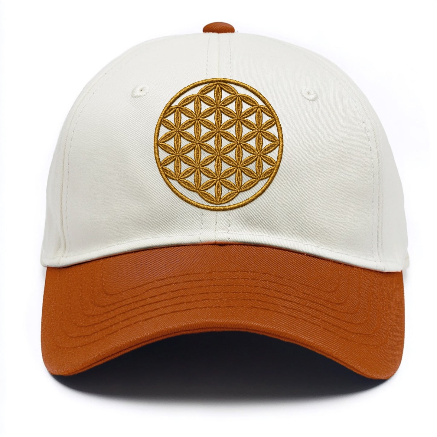 Flower of Life - Two Tone Cap - Orange