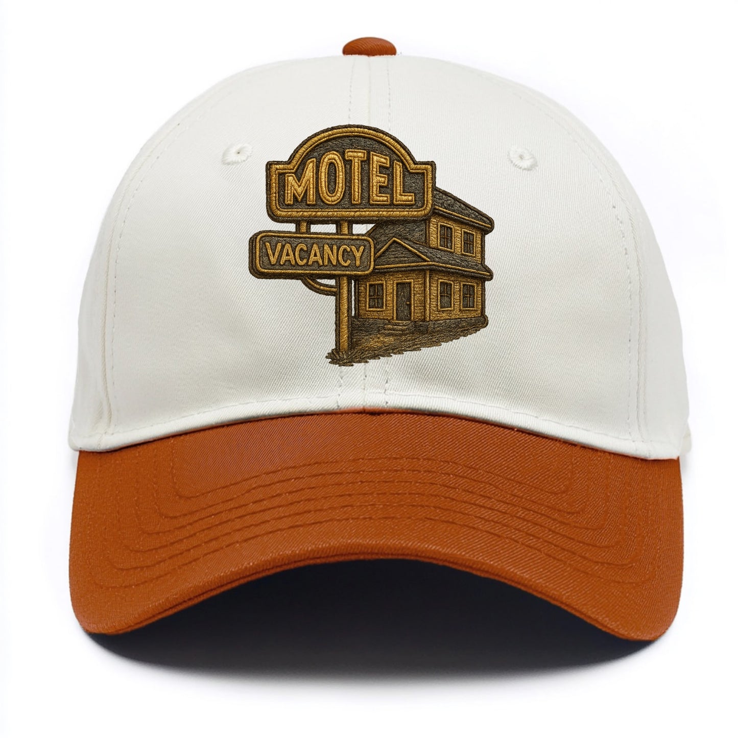 Motel Sign - Two Tone Cap - Orange