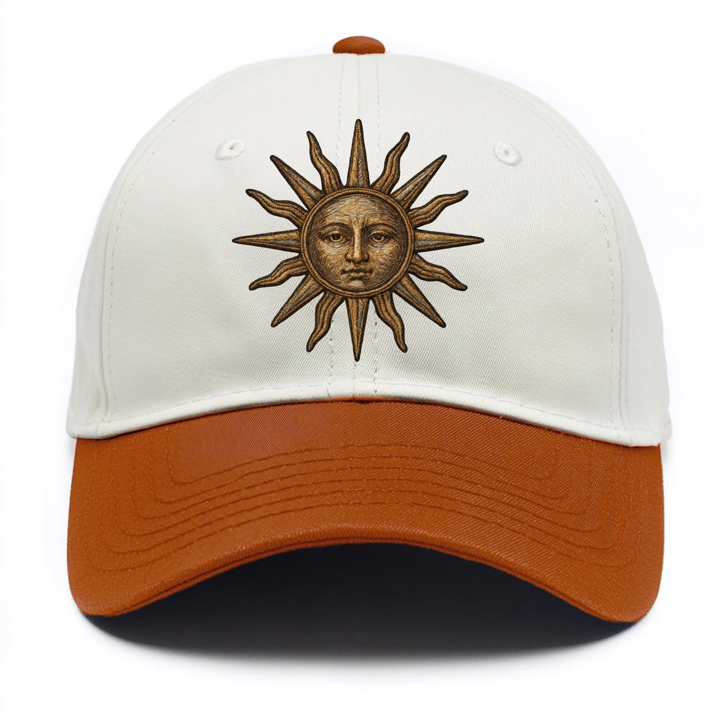 Sun Rays - Two Tone Cap - Orange