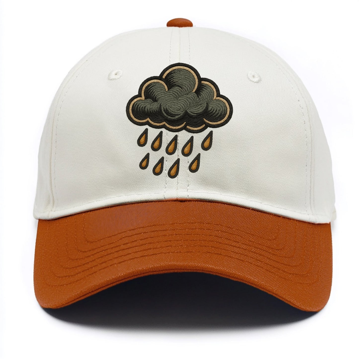 Rain Cloud - Two Tone Cap - Orange