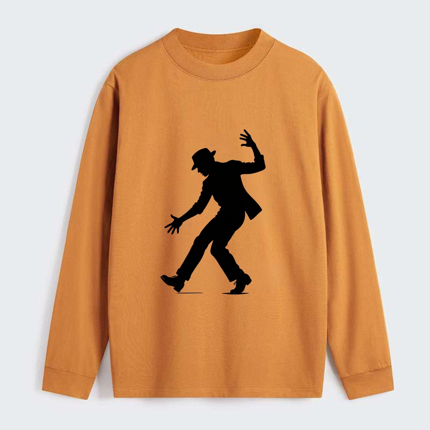 Tap dancer dramatic step - Classic Long Sleeve Shirt - Orange
