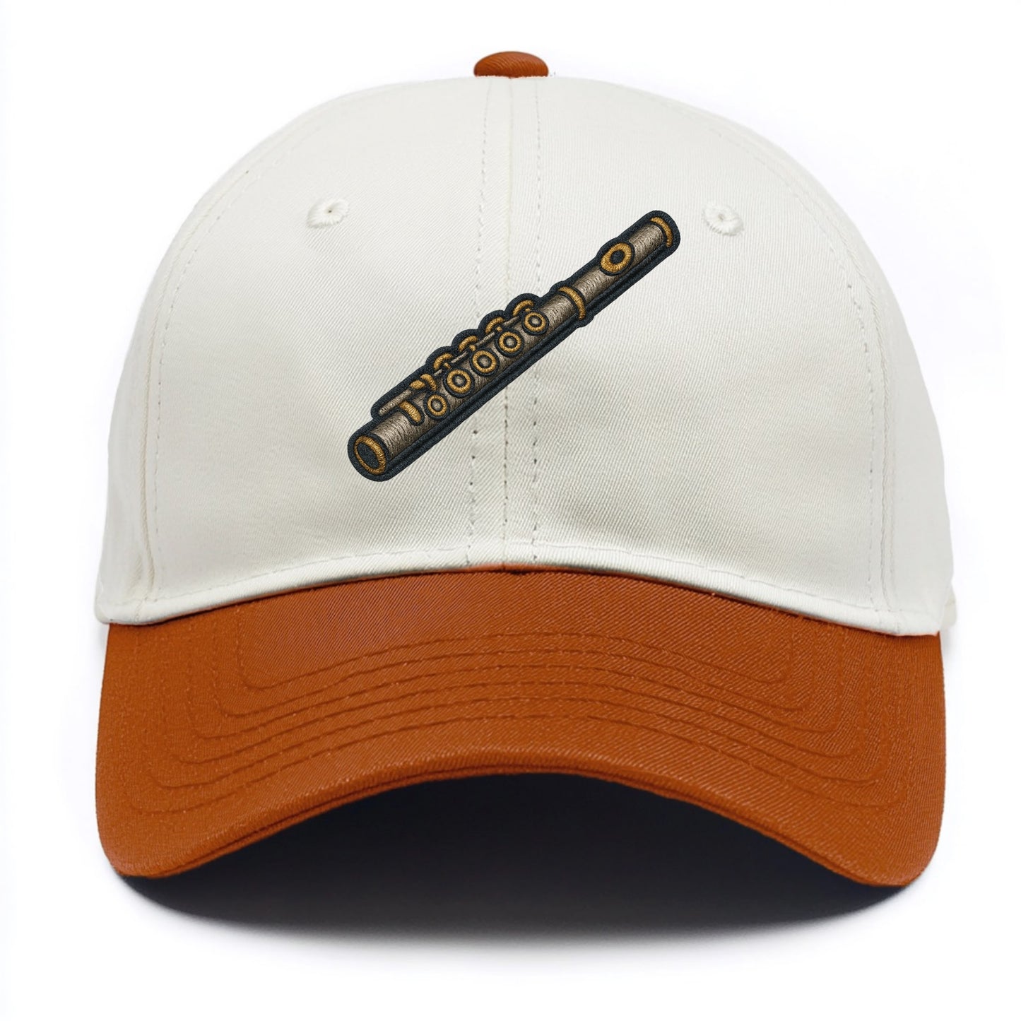 Flute - Two Tone Cap - Orange