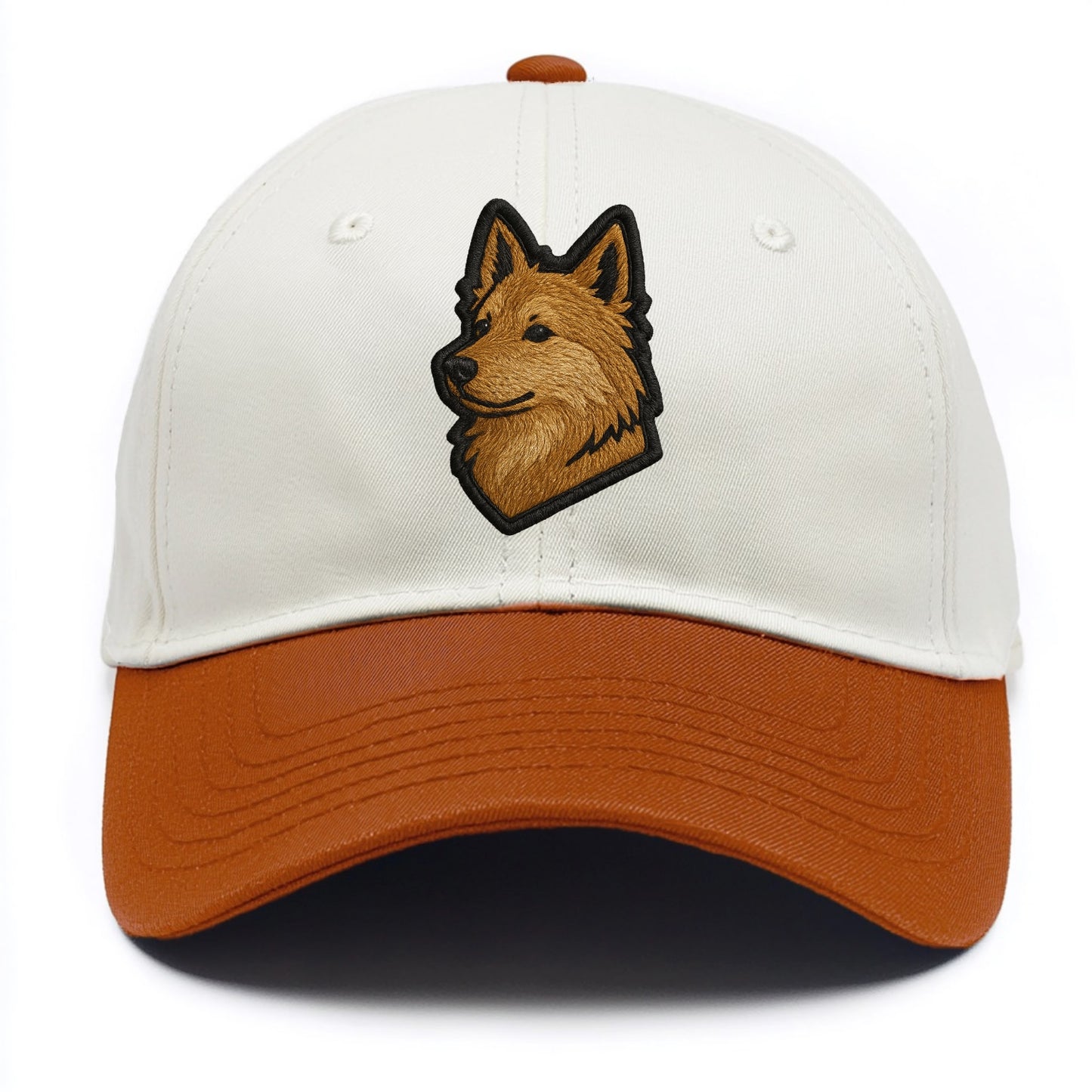Icelandic Sheepdog - Trendy Iceland spit - Two Tone Cap - Orange