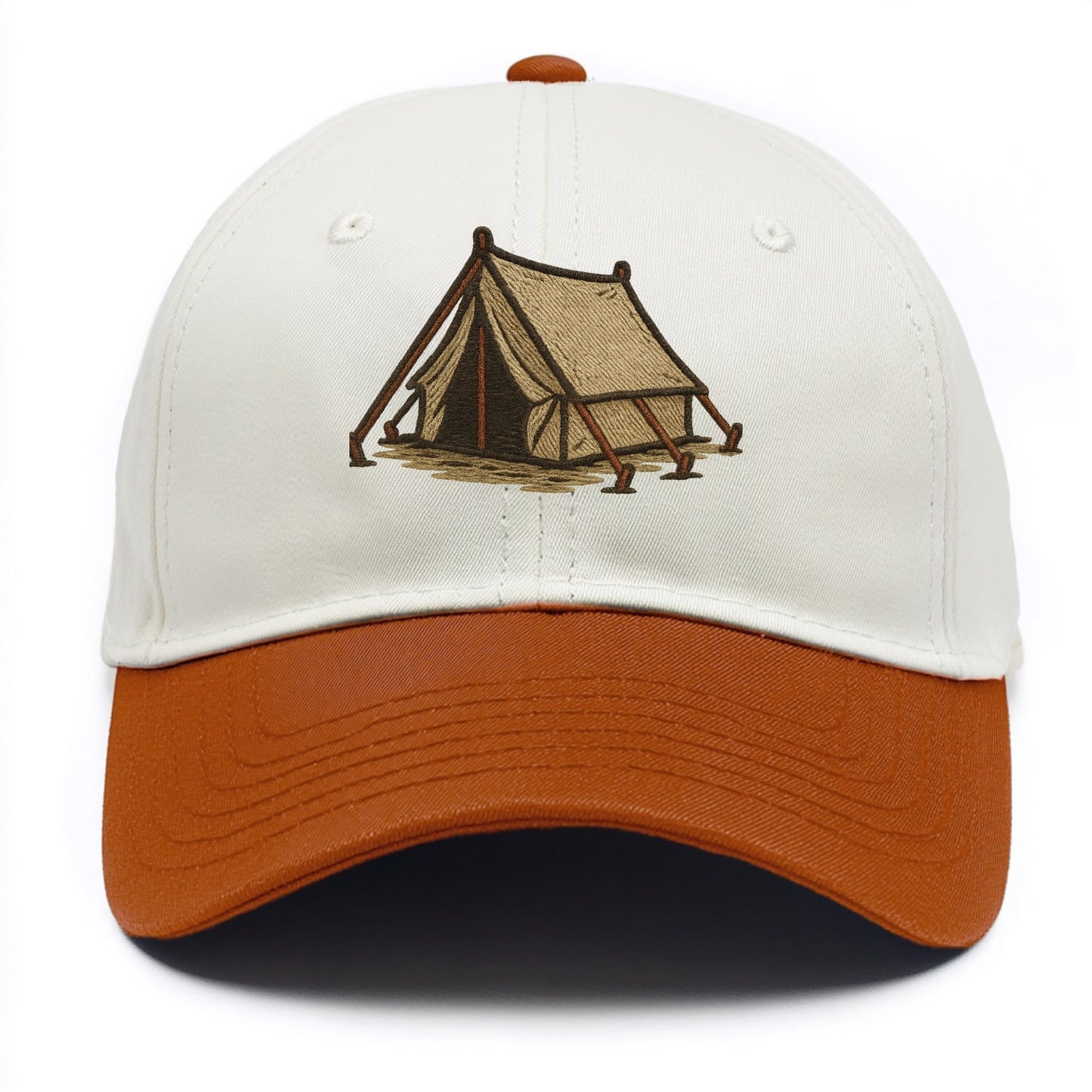 Camping Tent - Two Tone Cap - Orange