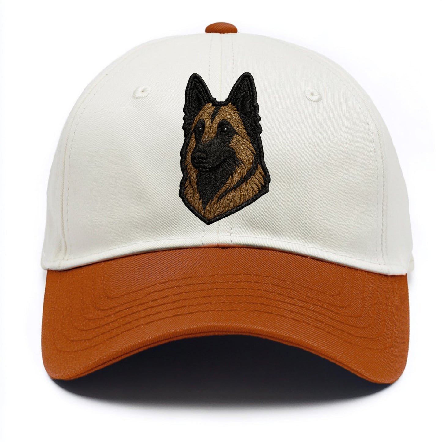 Belgian Tervuren - Trendy shepherd desig - Two Tone Cap - Orange