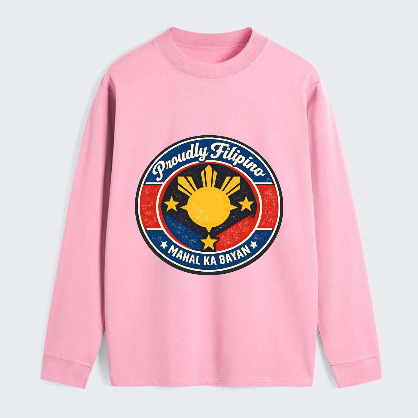 Radiant Philippine Heritage - Classic Long Sleeve Shirt - Pink