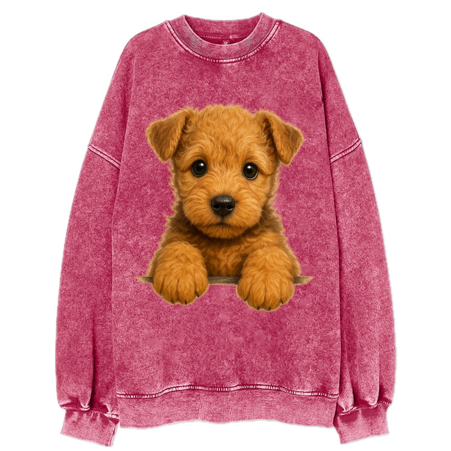 Lakeland Terrier - Vintage Sweatshirt - Pink