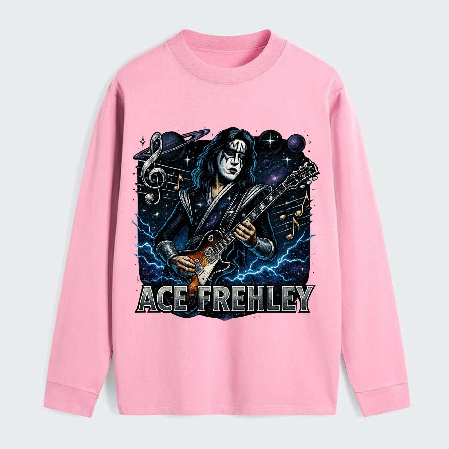 Ace Musical Cosmos - Classic Long Sleeve Shirt - Pink