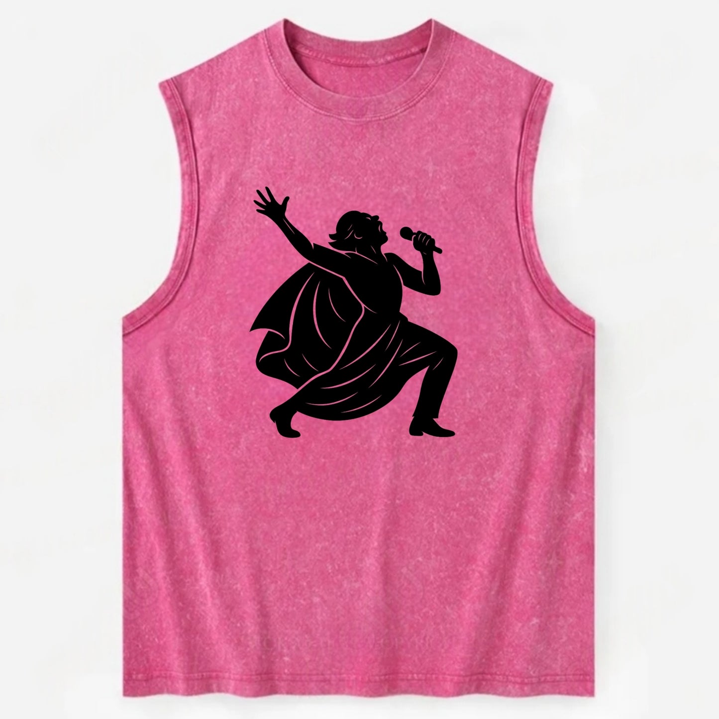 Opera singer powerful finale - Vintage Washed Tank - Pink