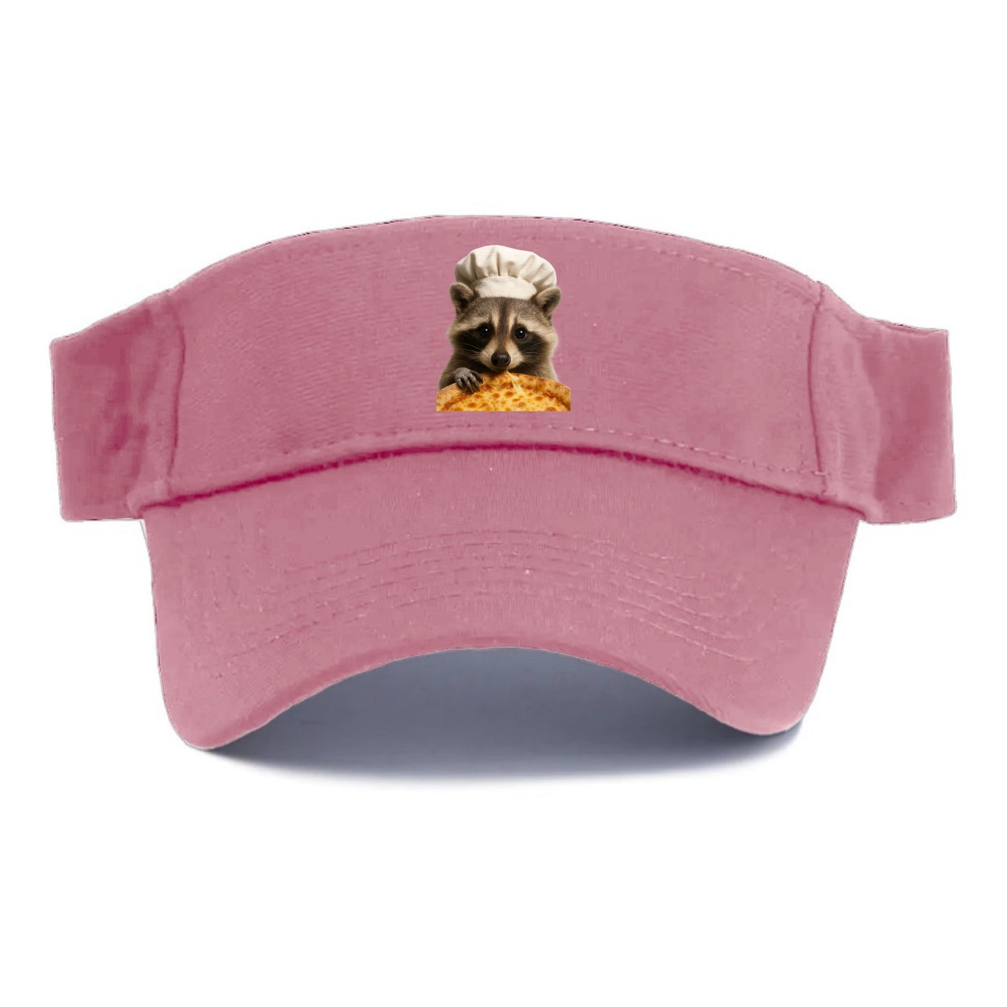 Pizza Dad Raccoon - Visor - Pink