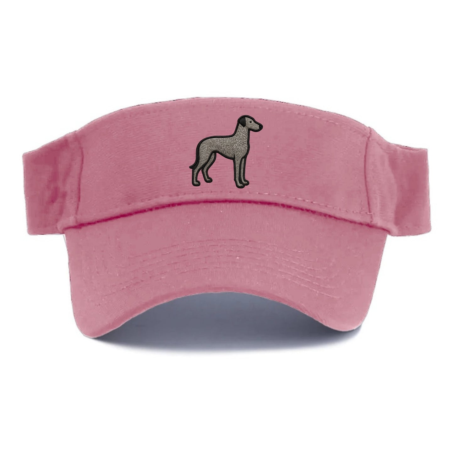 Scottish Deerhound - Trendy hound silhou - Visor - Pink