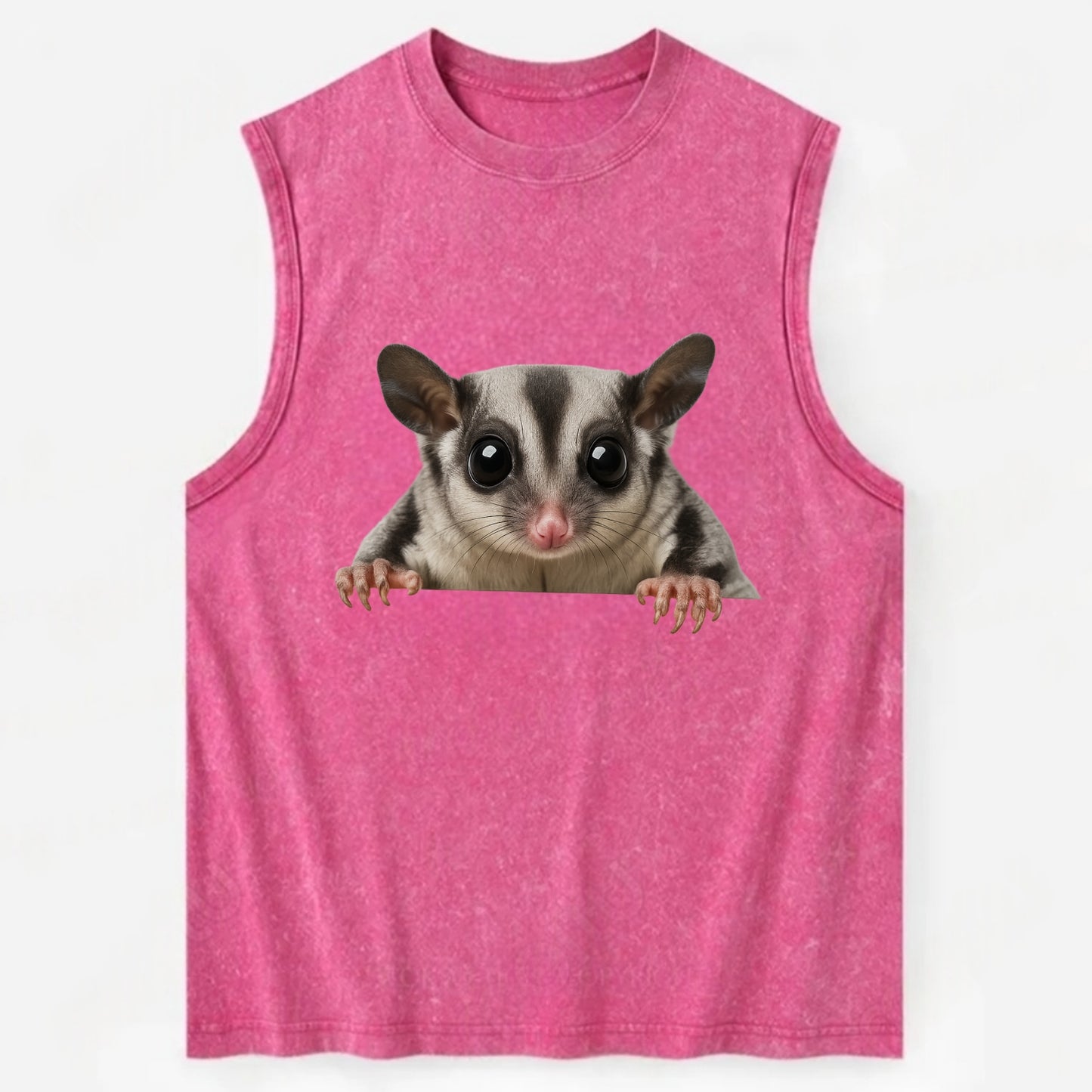 Sugar Glider - Vintage Washed Tank - Pink