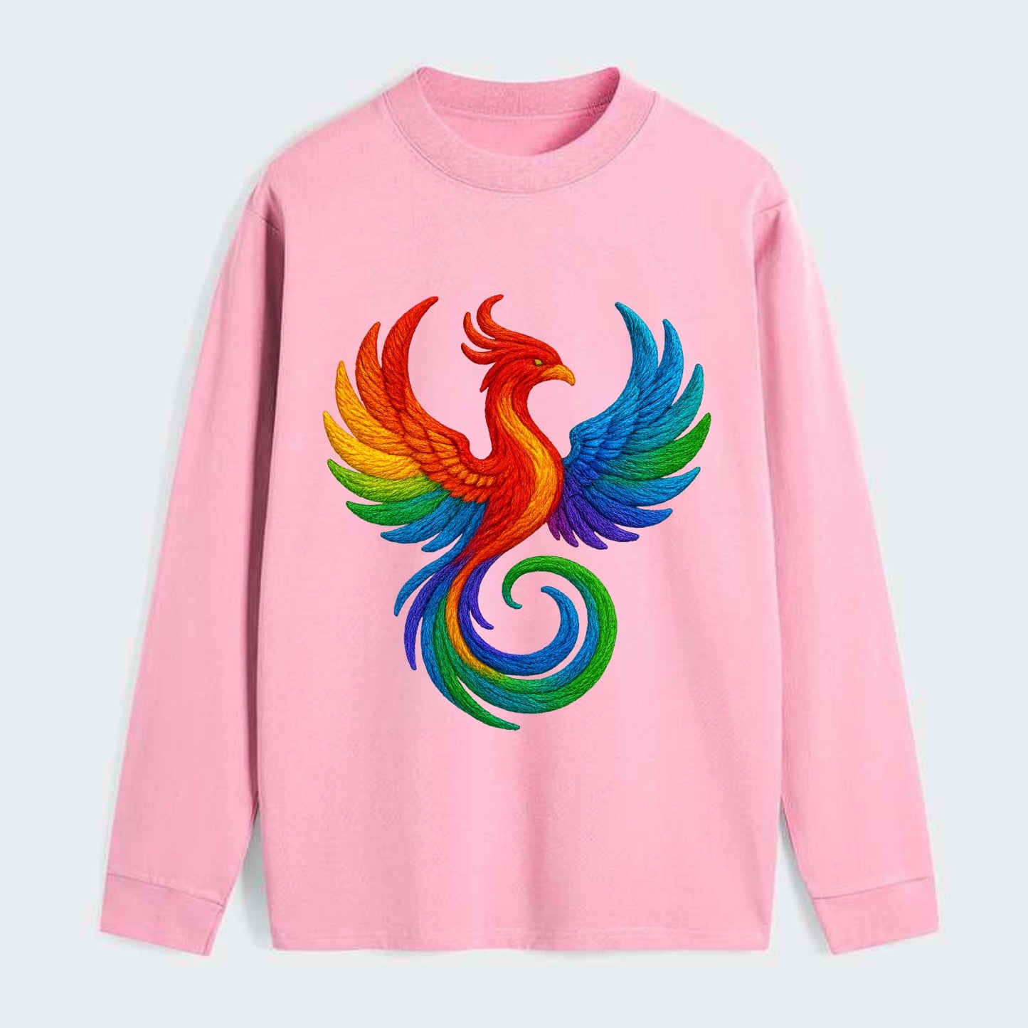 Phoenix Rising - Classic Long Sleeve Shirt - Pink