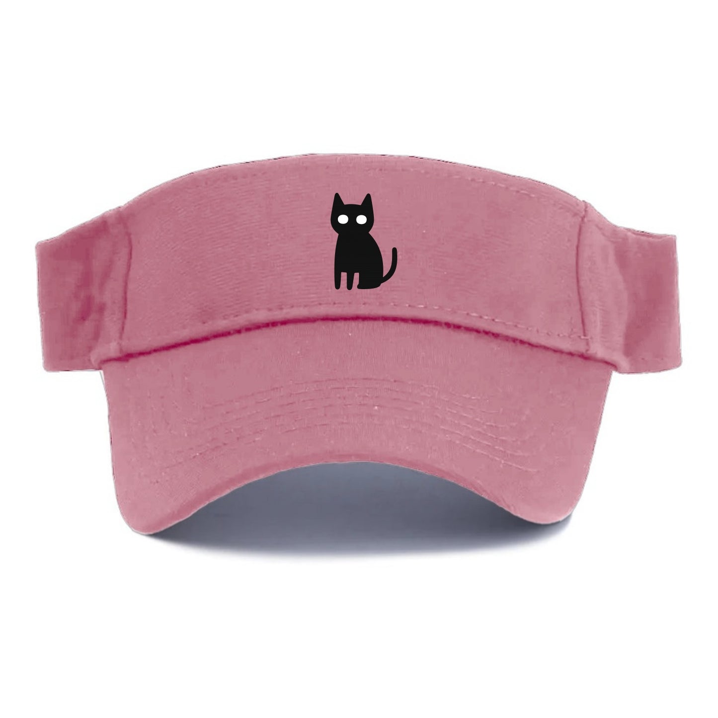 YOU MUST EMBRACE THE VOID | Black cat st - Visor - Pink