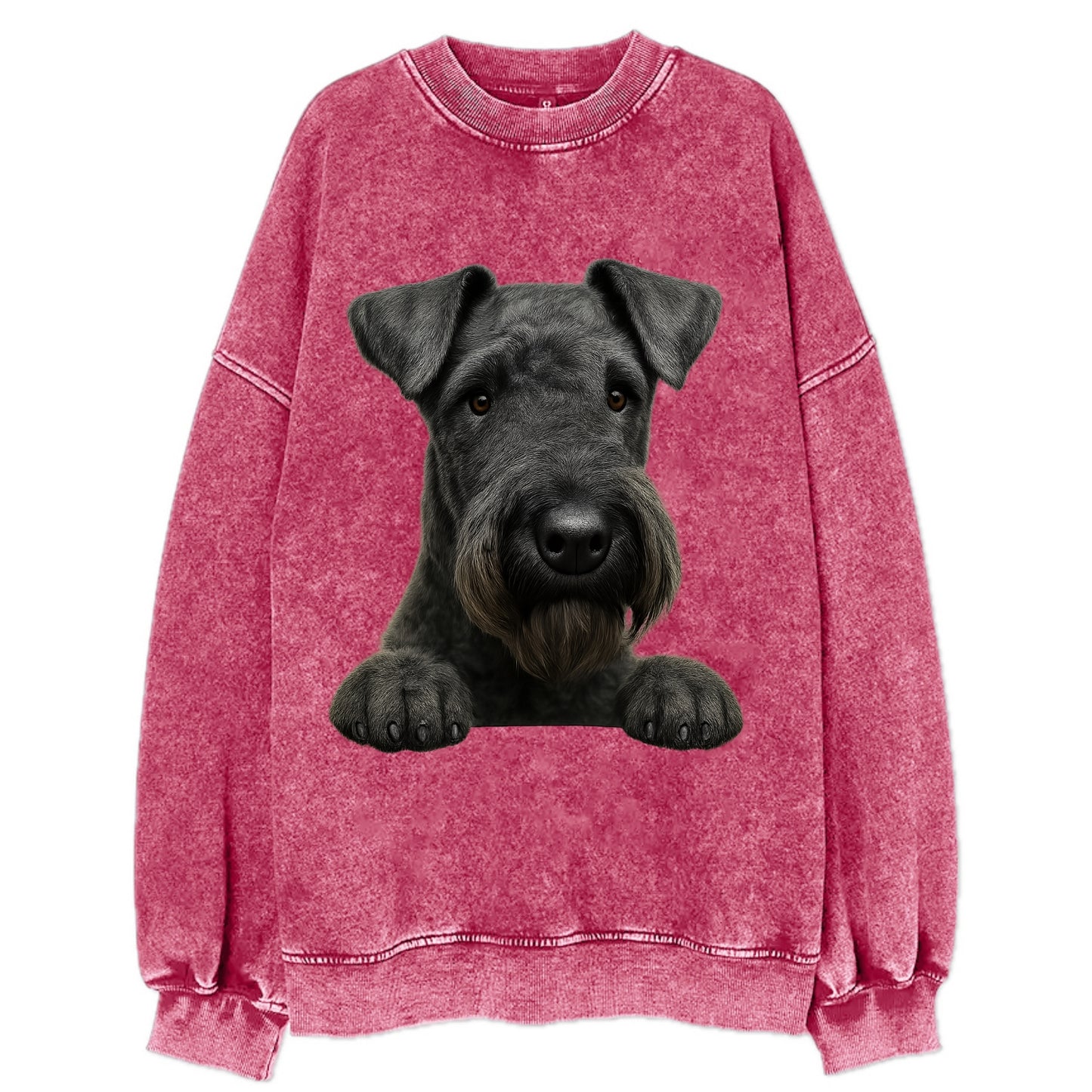 Kerry Blue Terrier - Vintage Sweatshirt - Pink
