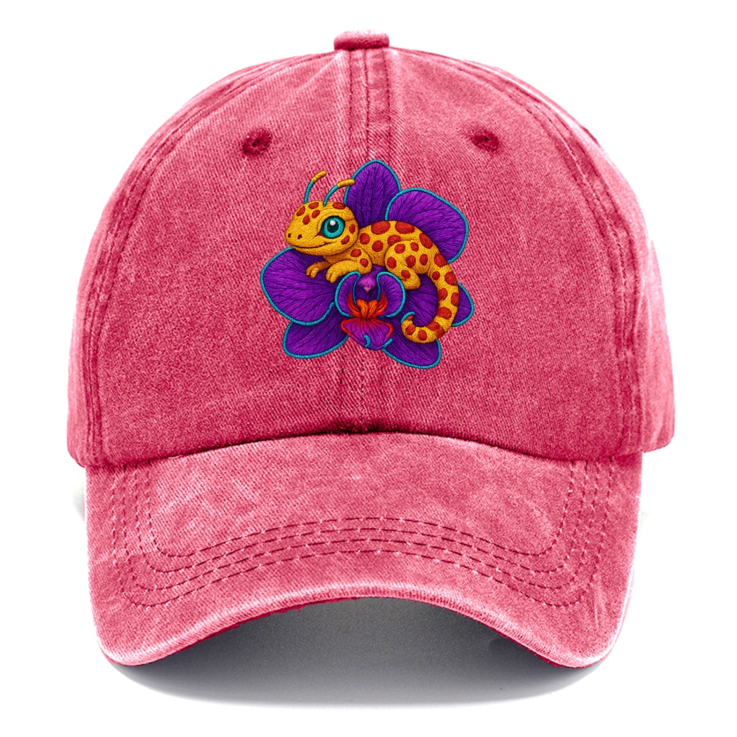 Leopard Orchid - Classic Cap - Pomegranate Blush(Pink)