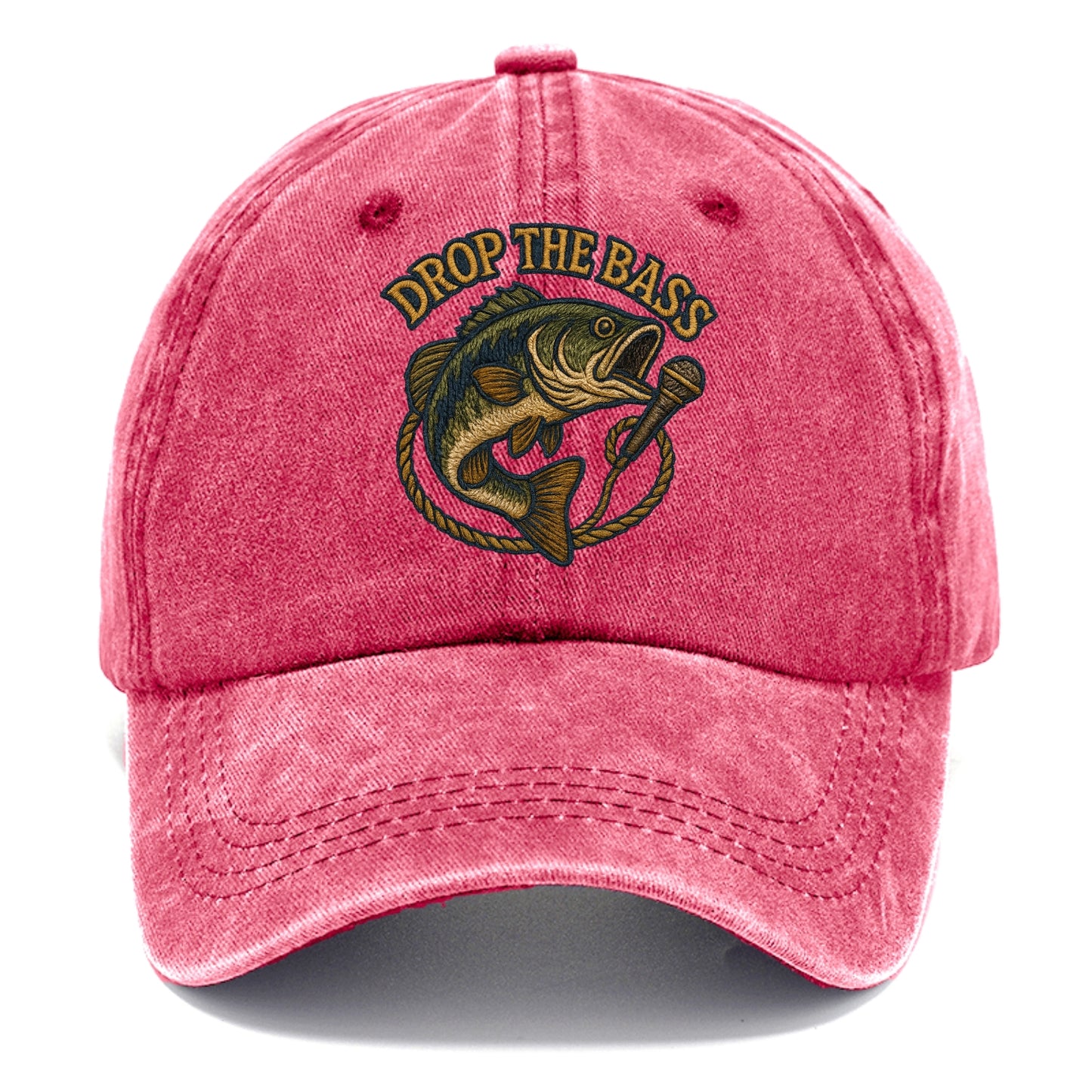 Drop The Bass - Classic Cap - Pomegranate Blush(Pink)