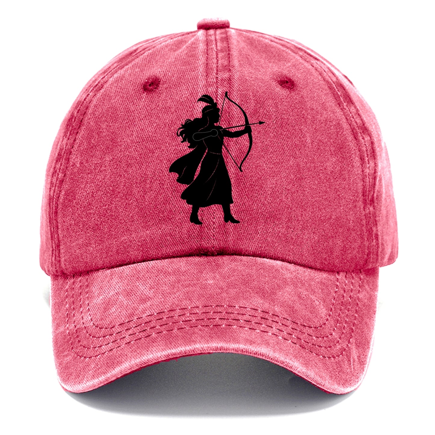 Warrior princess with bow and arrow - Classic Cap - Pomegranate Blush(Pink)