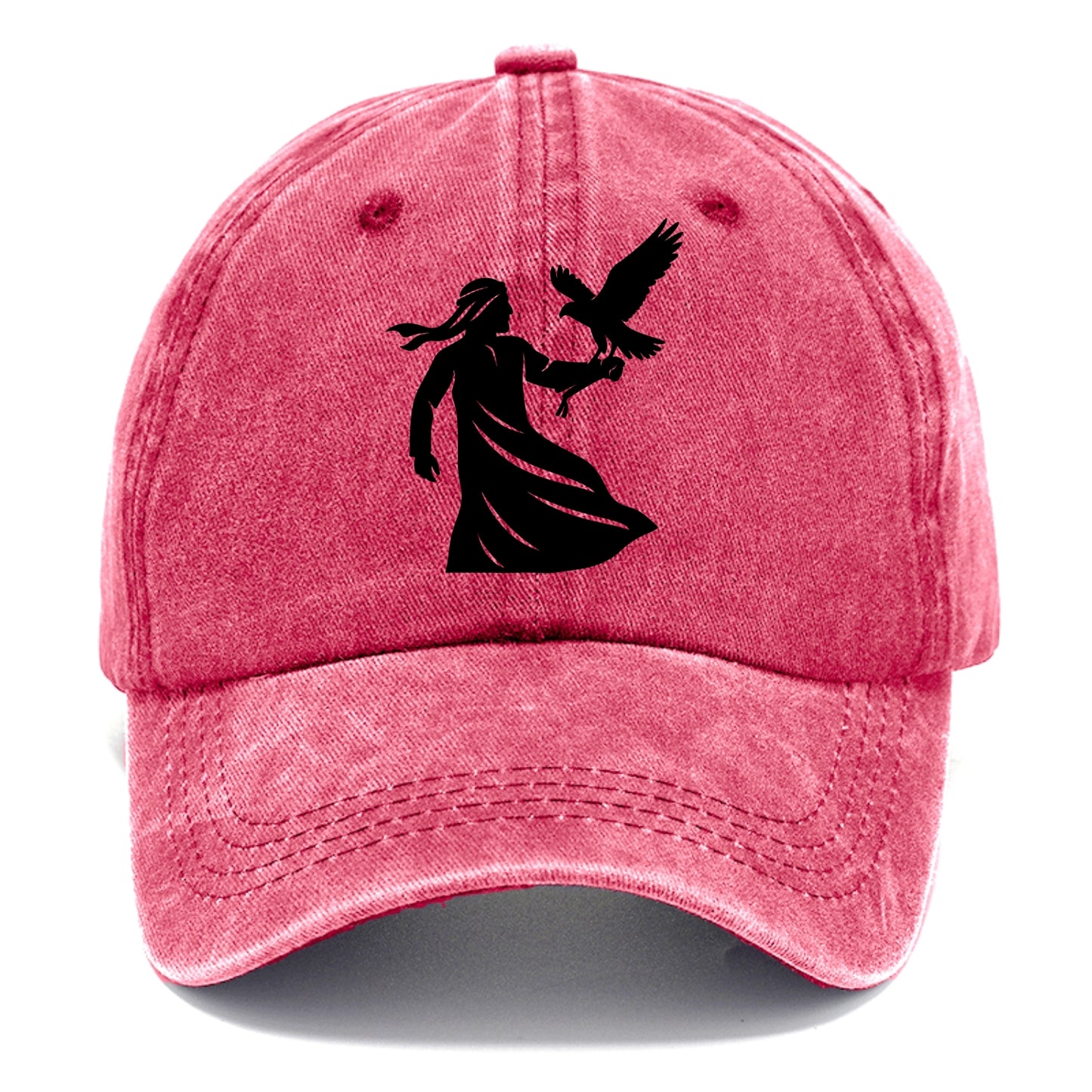 Arabian falconer with bird - Classic Cap - Pomegranate Blush(Pink)
