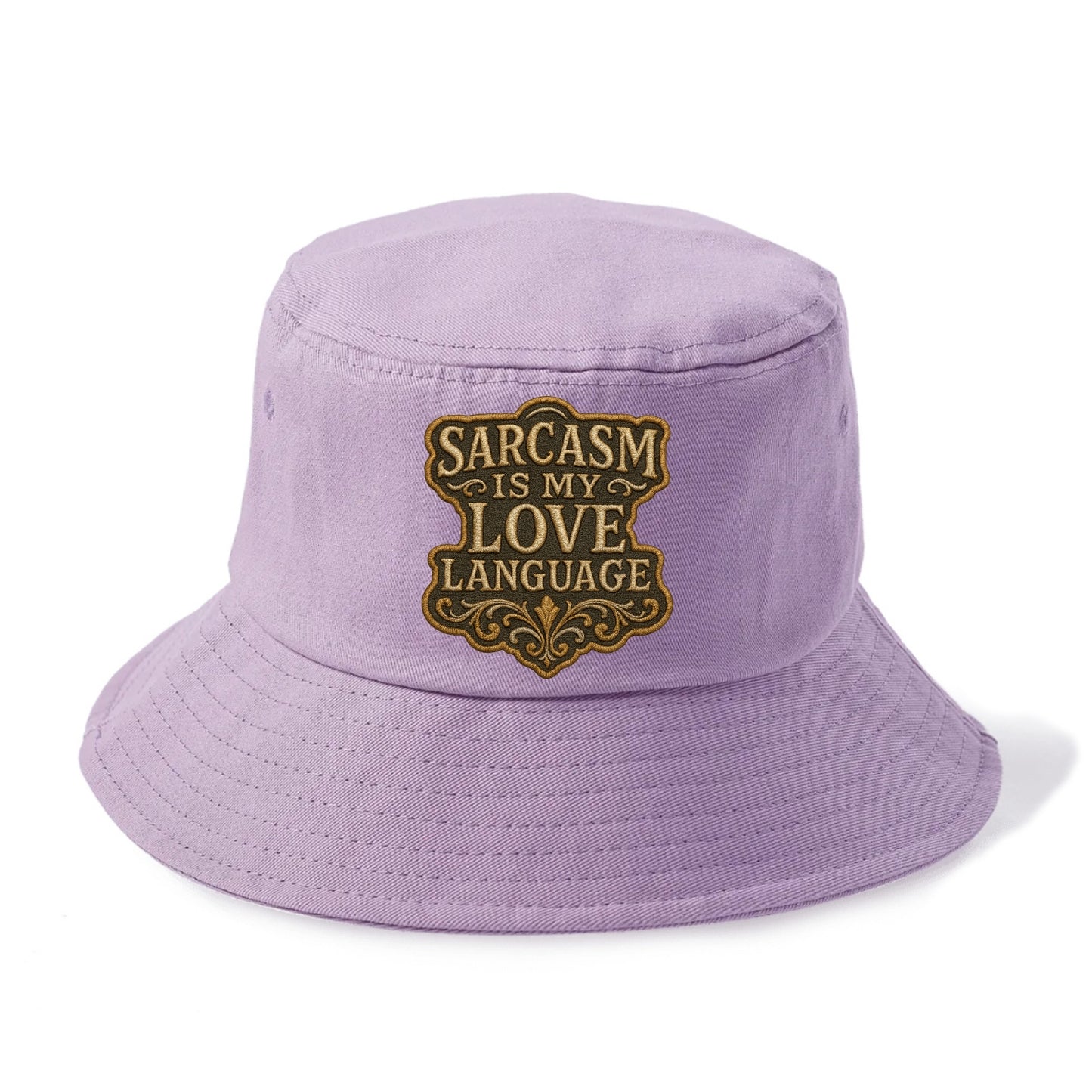 Sarcasm Is My Love Language - Bucket Hat - Purple
