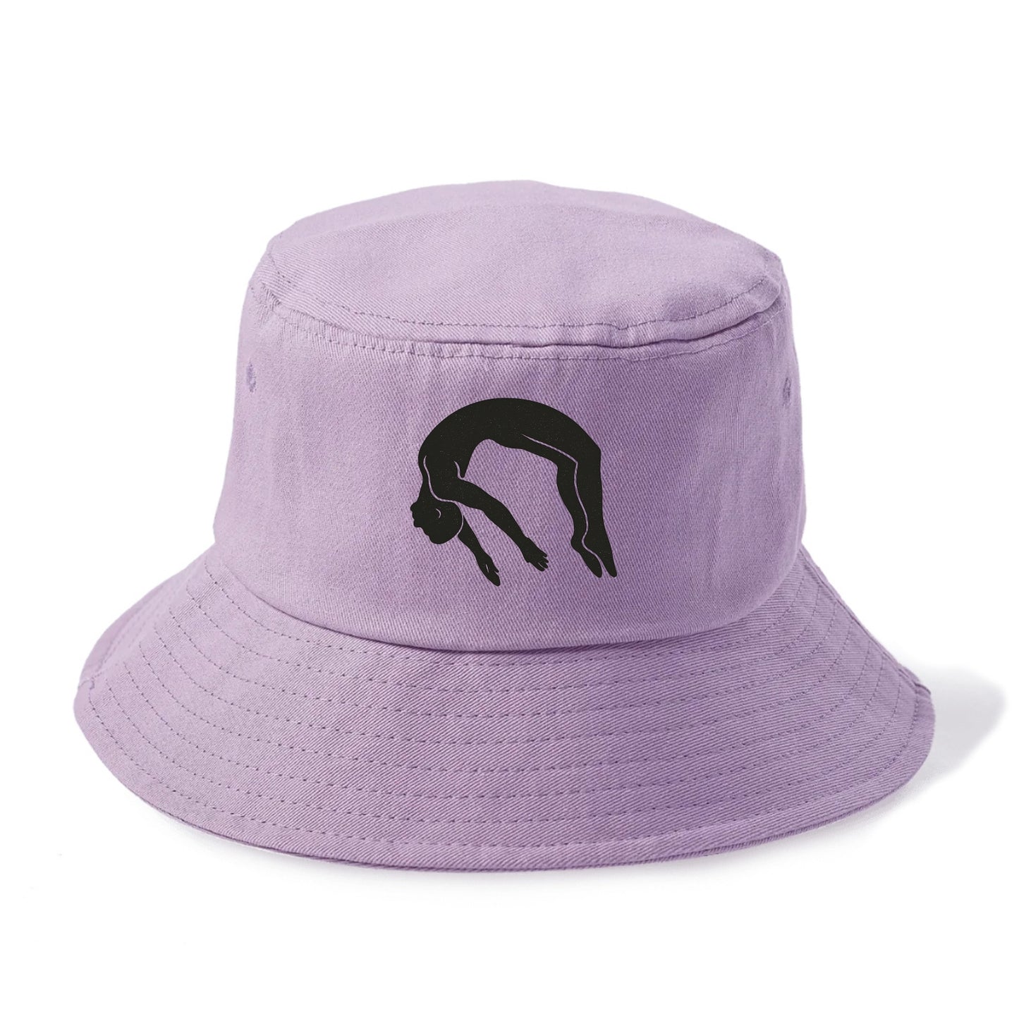 Gymnast doing a backflip - Bucket Hat - Purple
