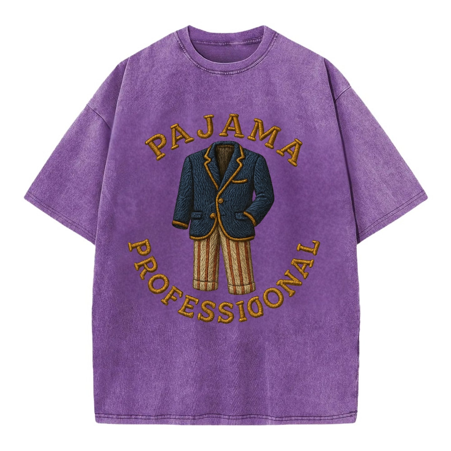 Pajama Professional - Vintage T-shirt - Purple