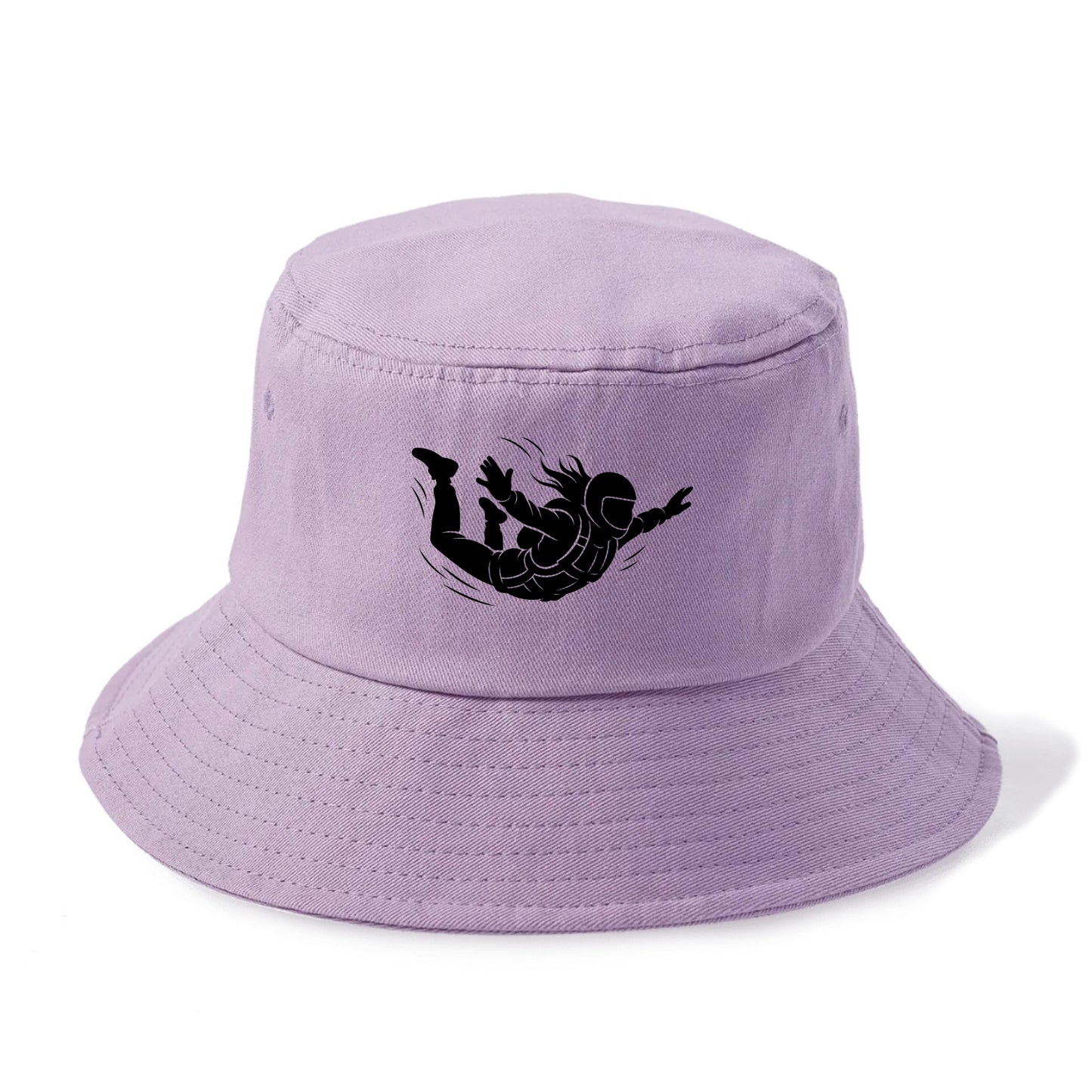 Skydiver free-fall position - Bucket Hat - Purple