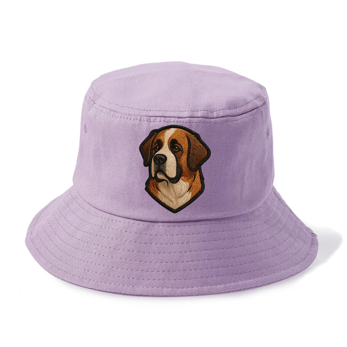 Saint Bernard - Modern gentle giant desi - Bucket Hat - Purple