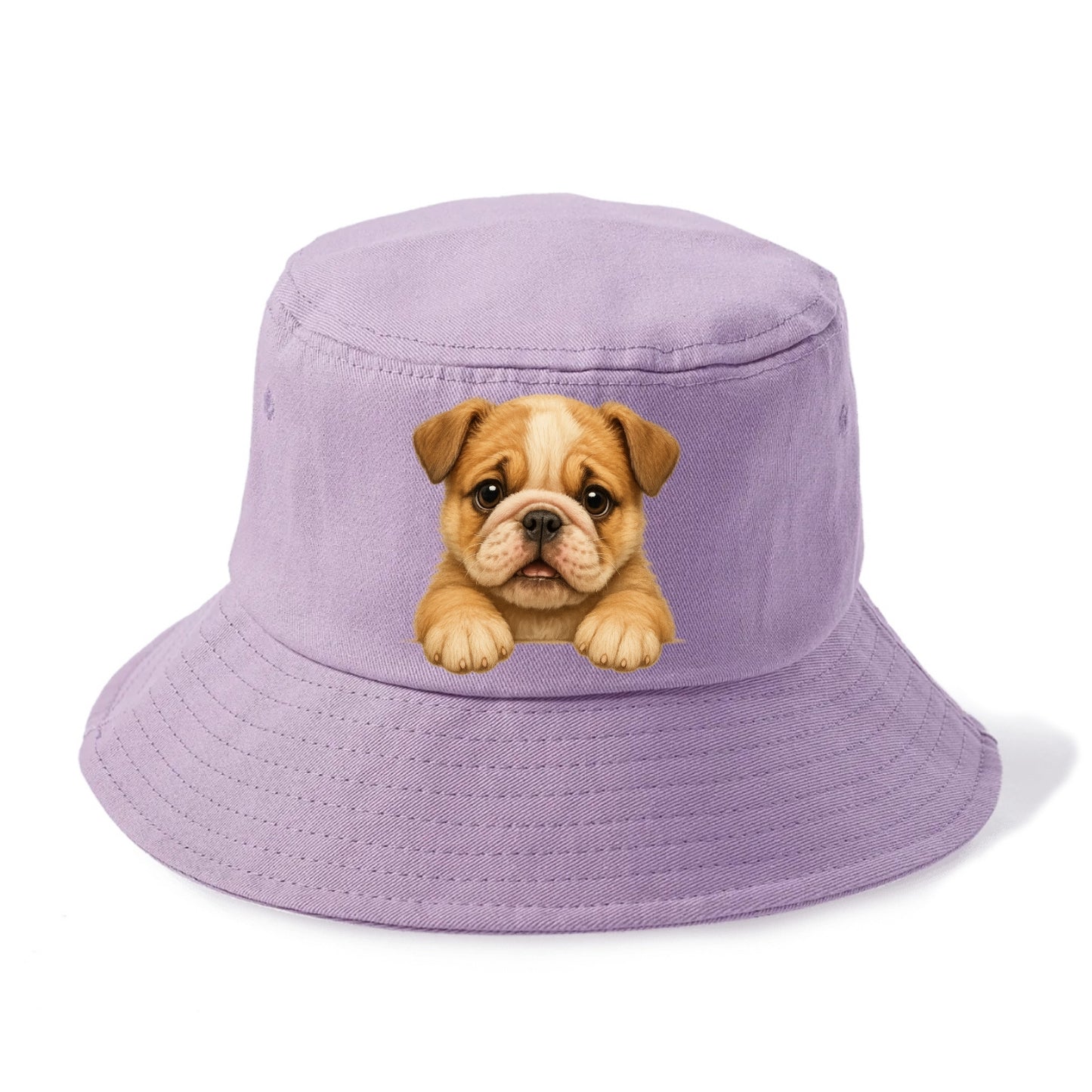 Bulldog - Bucket Hat - Purple