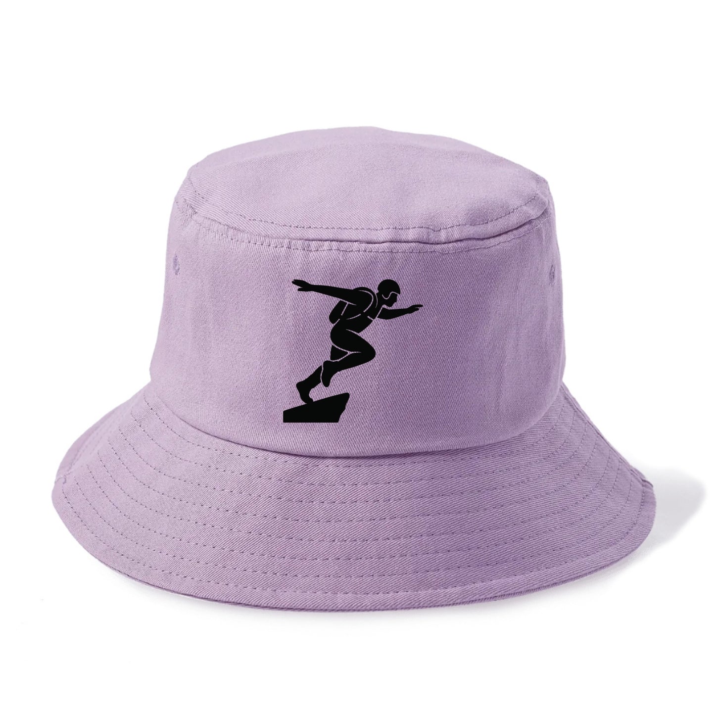 Base jumper launching off - Bucket Hat - Purple