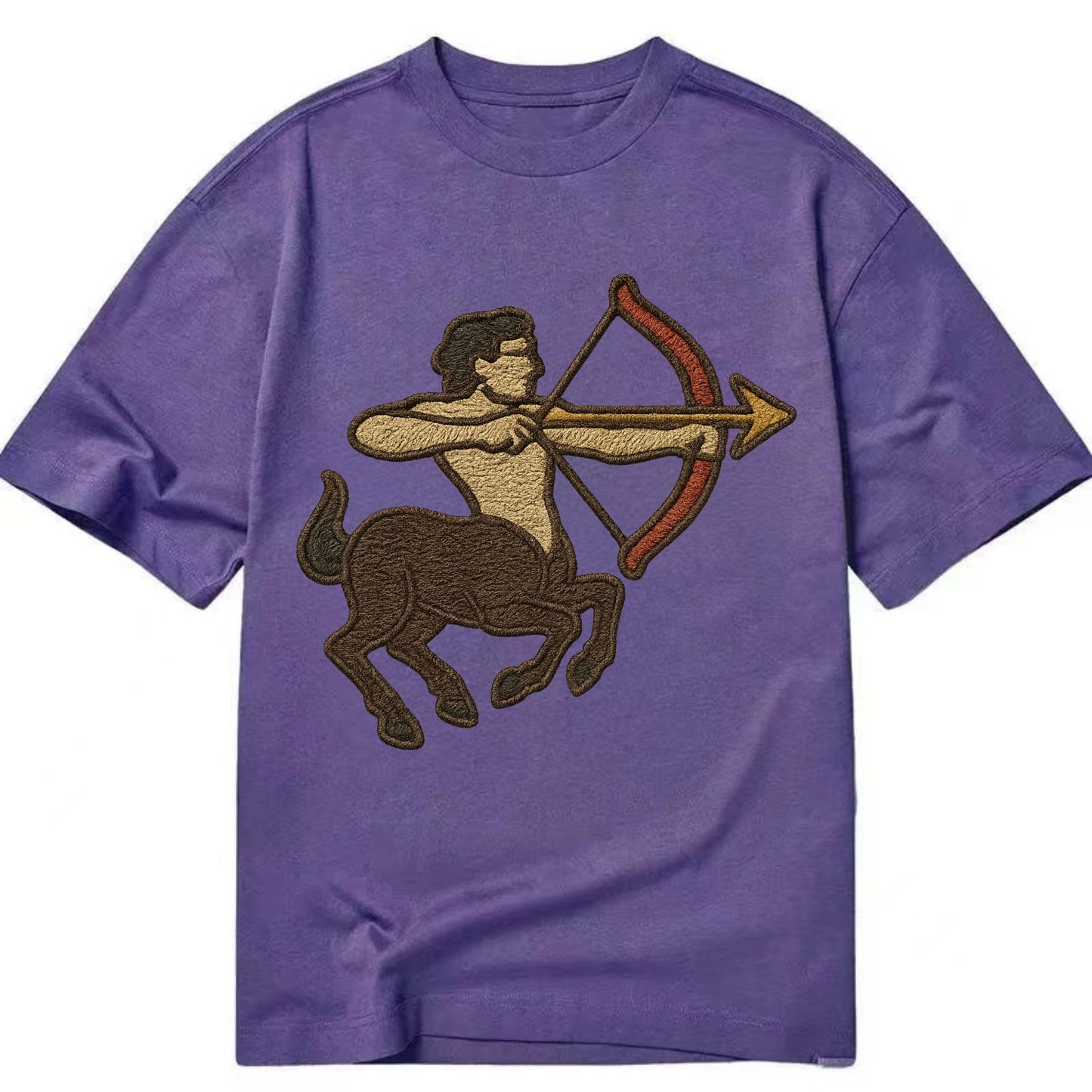 Sagittarius Arrow - Classic T-shirt - Purple