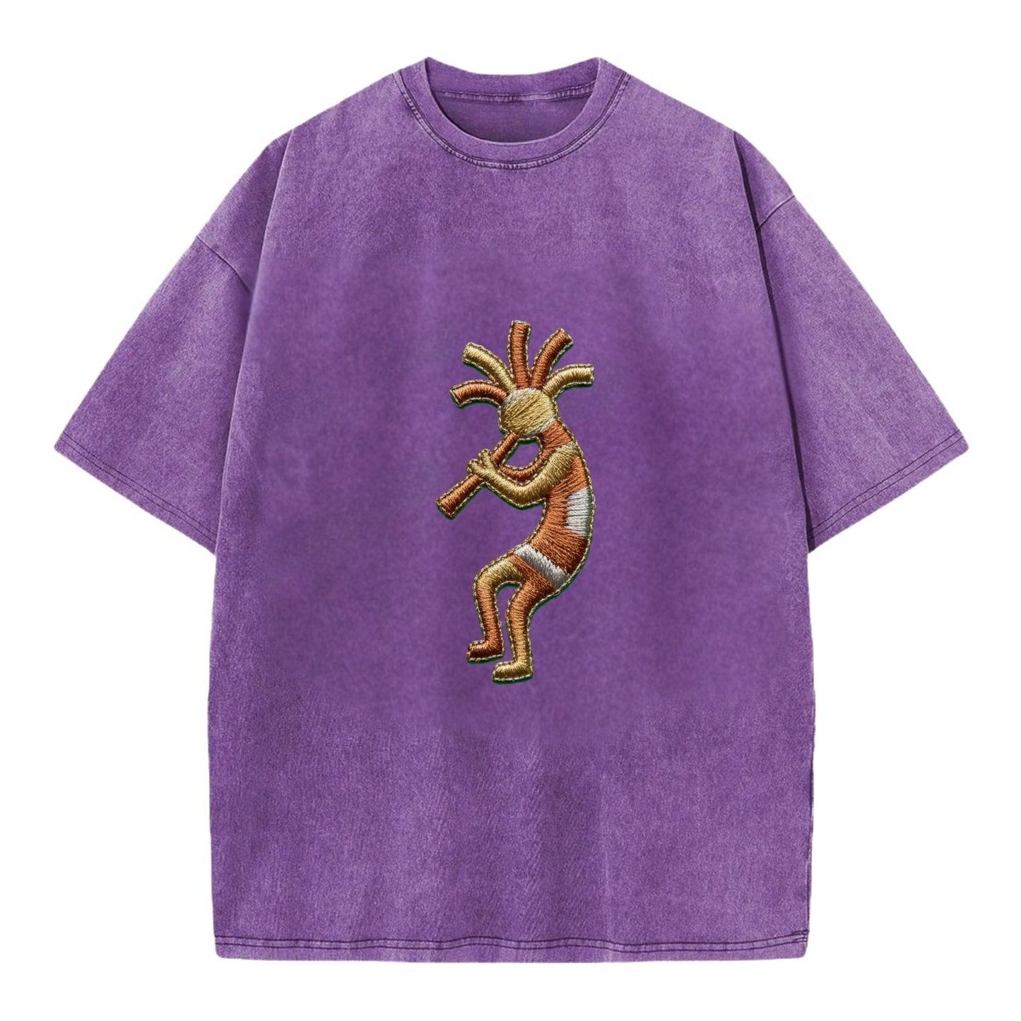 Kokopelli - Vintage T-shirt - Purple