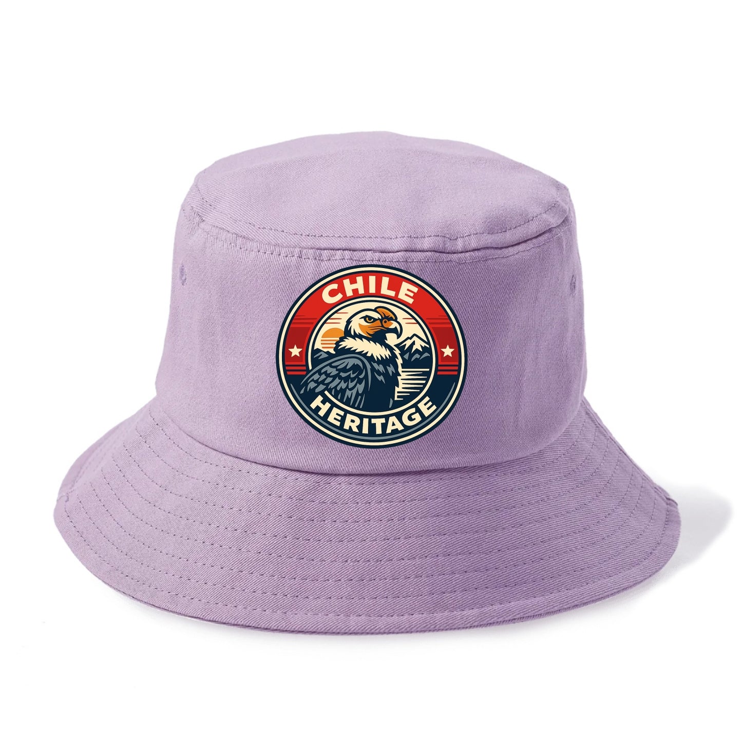 Andean Spirit Emblem - Bucket Hat - Purple