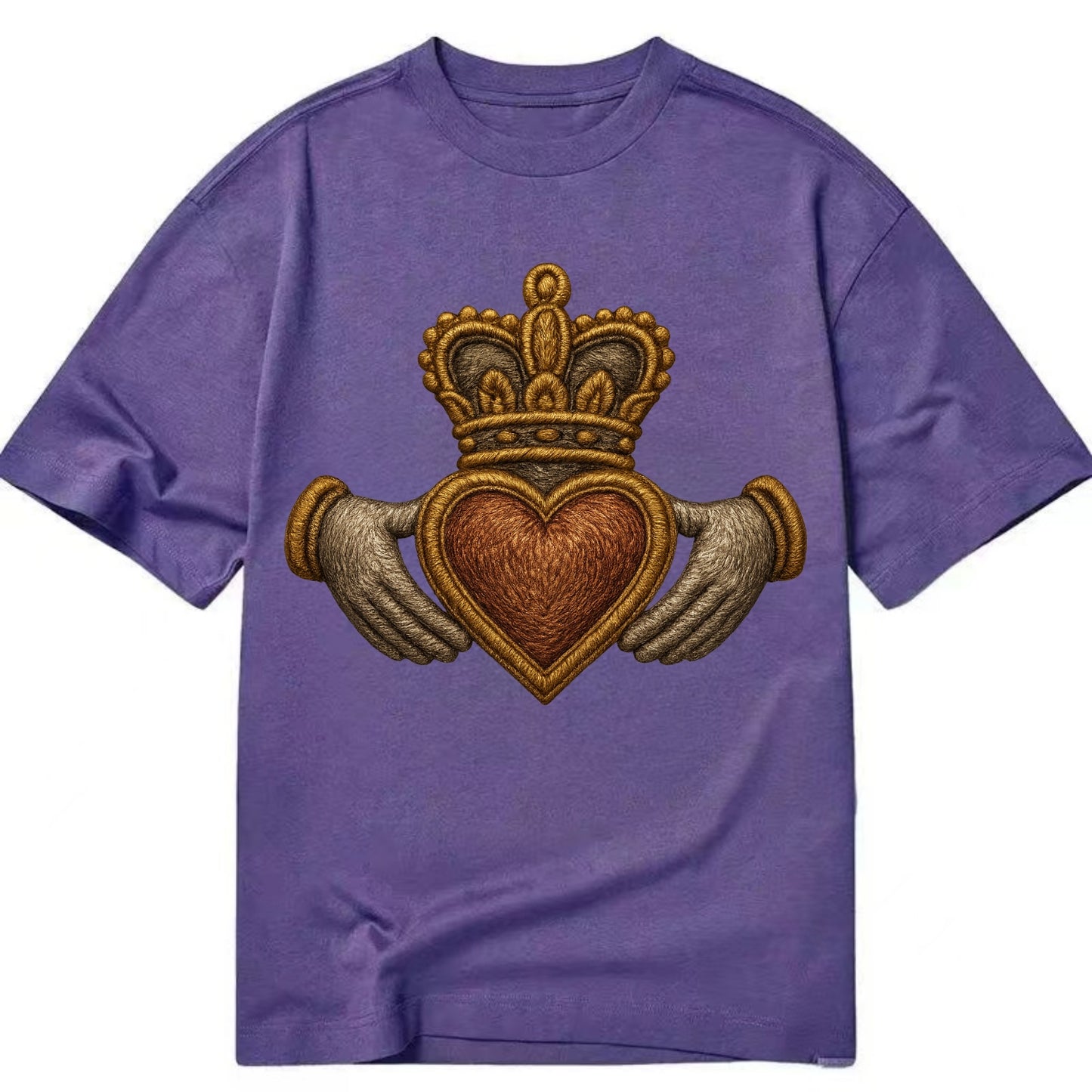 Claddagh - Classic T-shirt - Purple