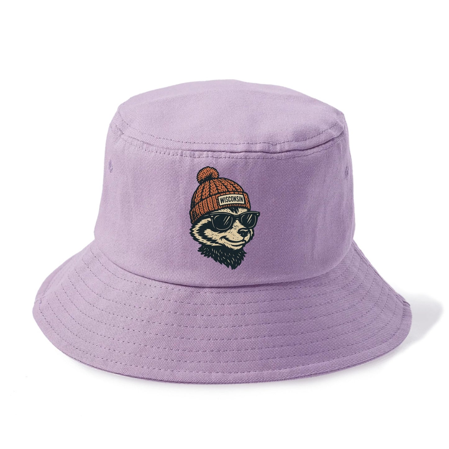 Madison Badge - Bucket Hat - Purple