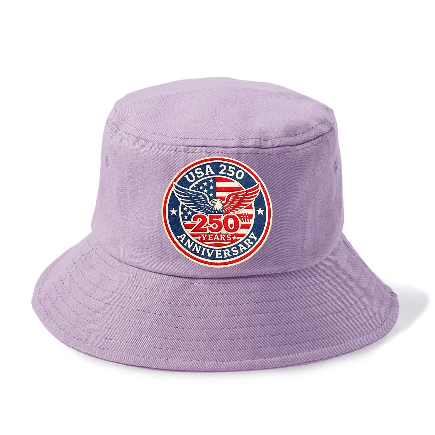 Usa 250th Anniversary Eagle - Bucket Hat - Purple