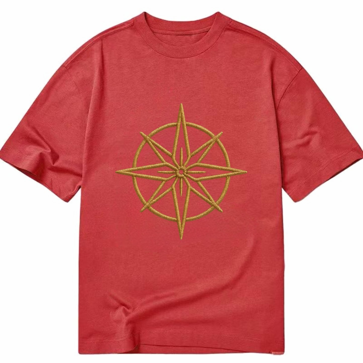 Compass Rose - Classic T-shirt - Red