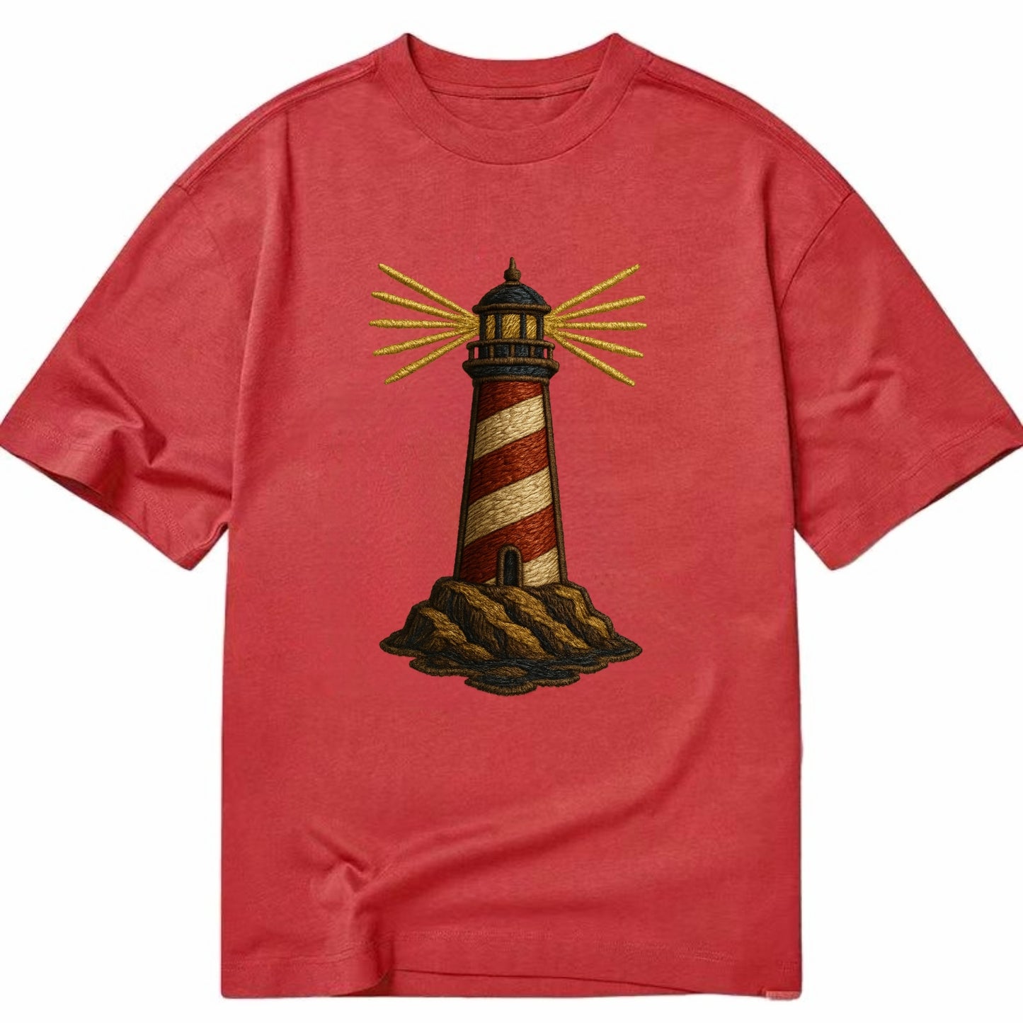 Lighthouse - Classic T-shirt - Red