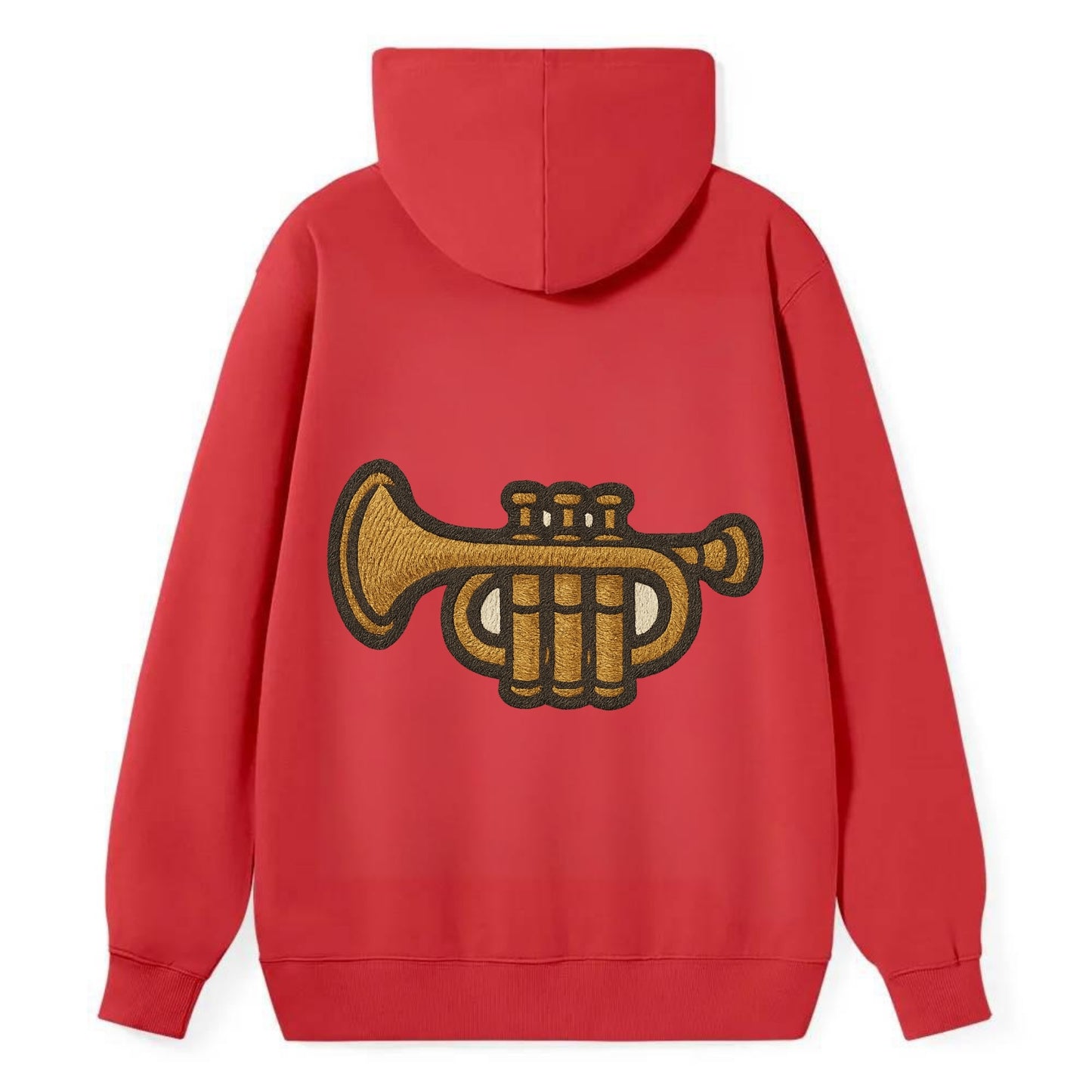 Trumpet - Classic Pullover Hoodie - Red