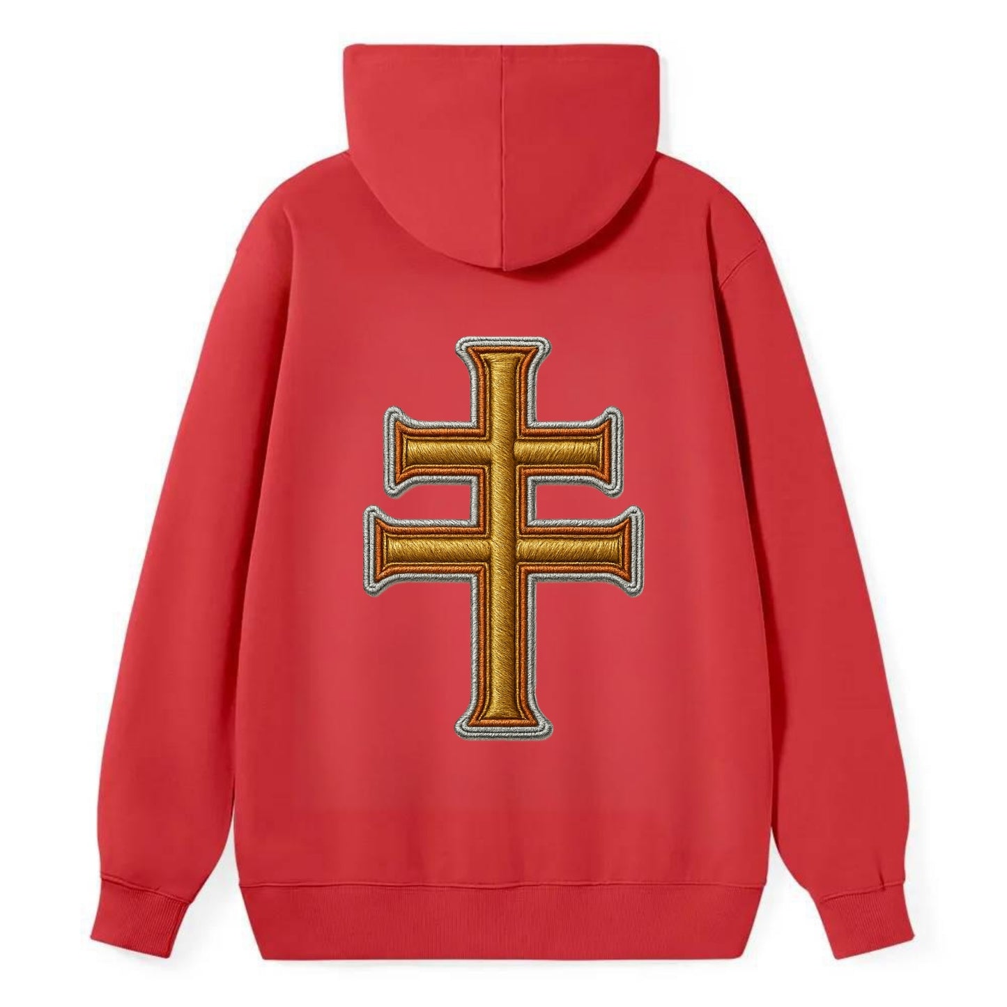 Patriarchal Cross - Classic Pullover Hoodie - Red