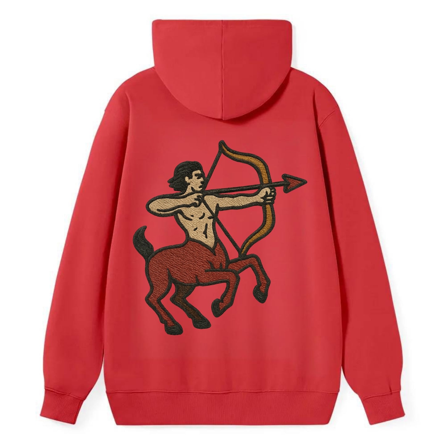 Sagittarius Arrow - Classic Pullover Hoodie - Red