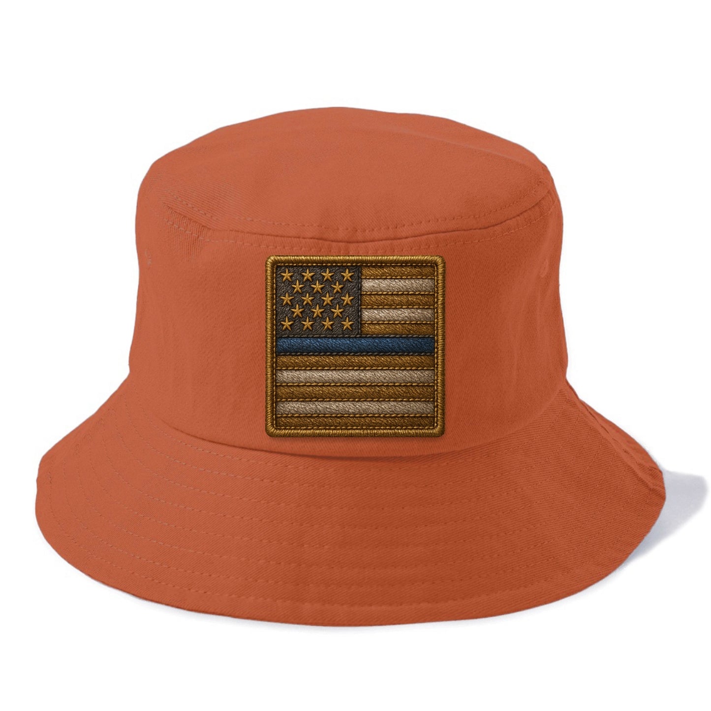 Thin Blue Line - Bucket Hat - Red