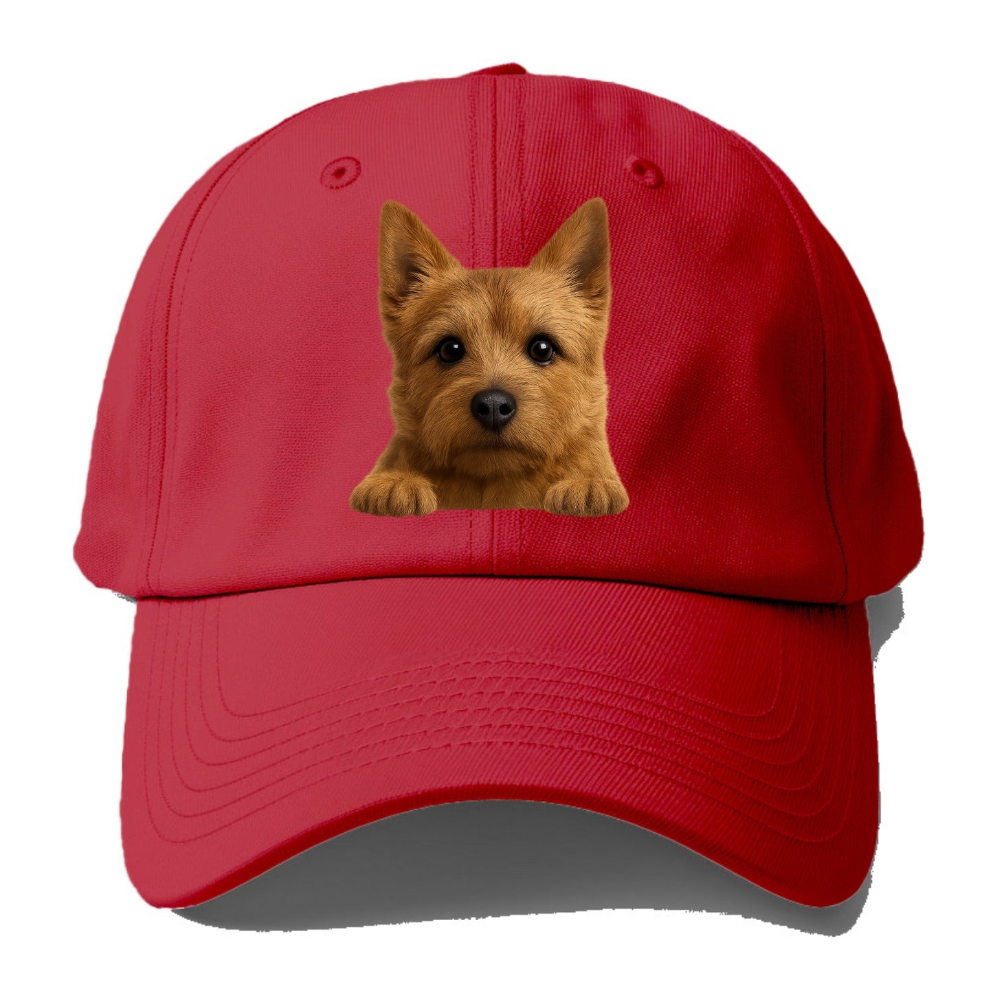 Norwich Terrier - Baseball Cap - Red