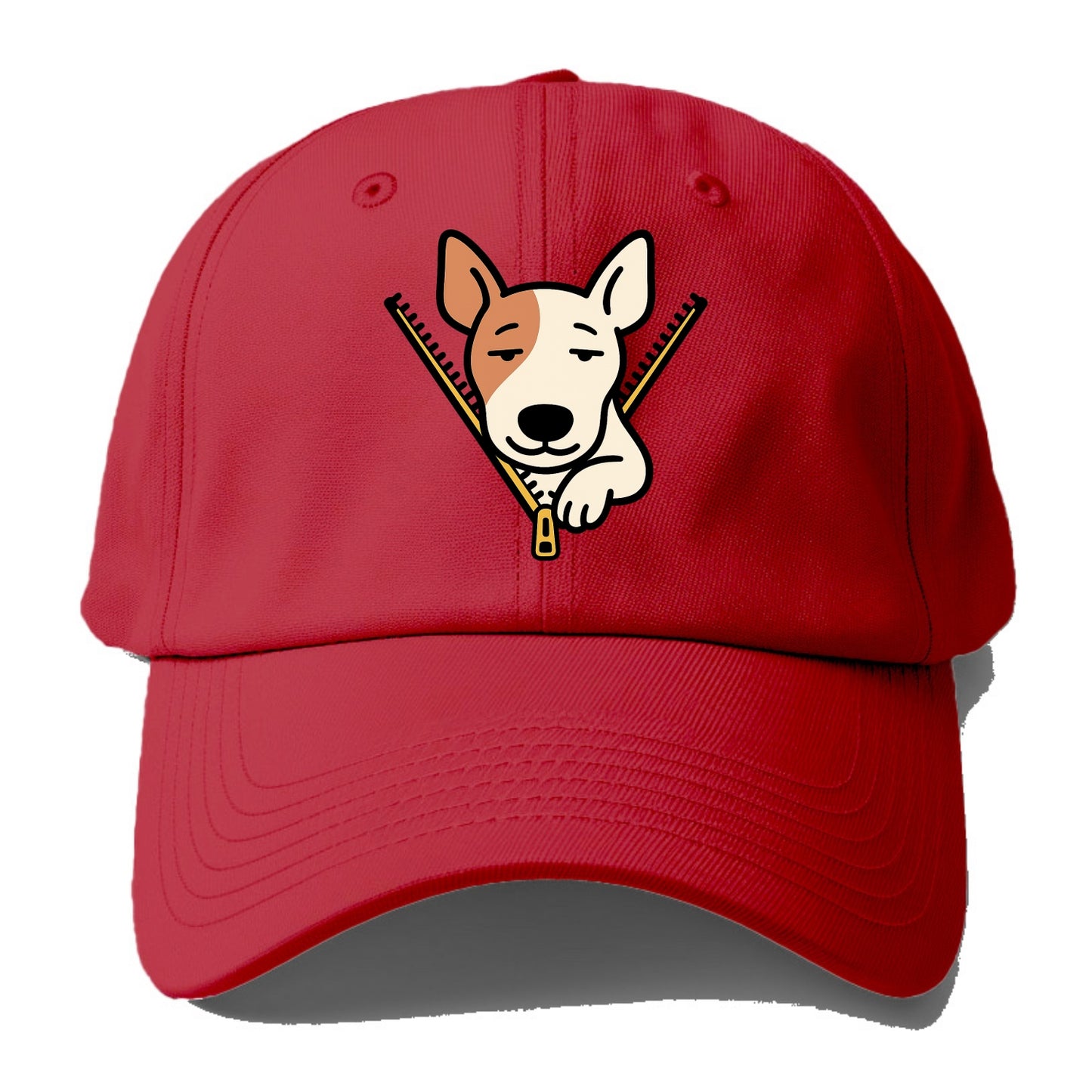 Bull Terrier - Baseball Cap - Red