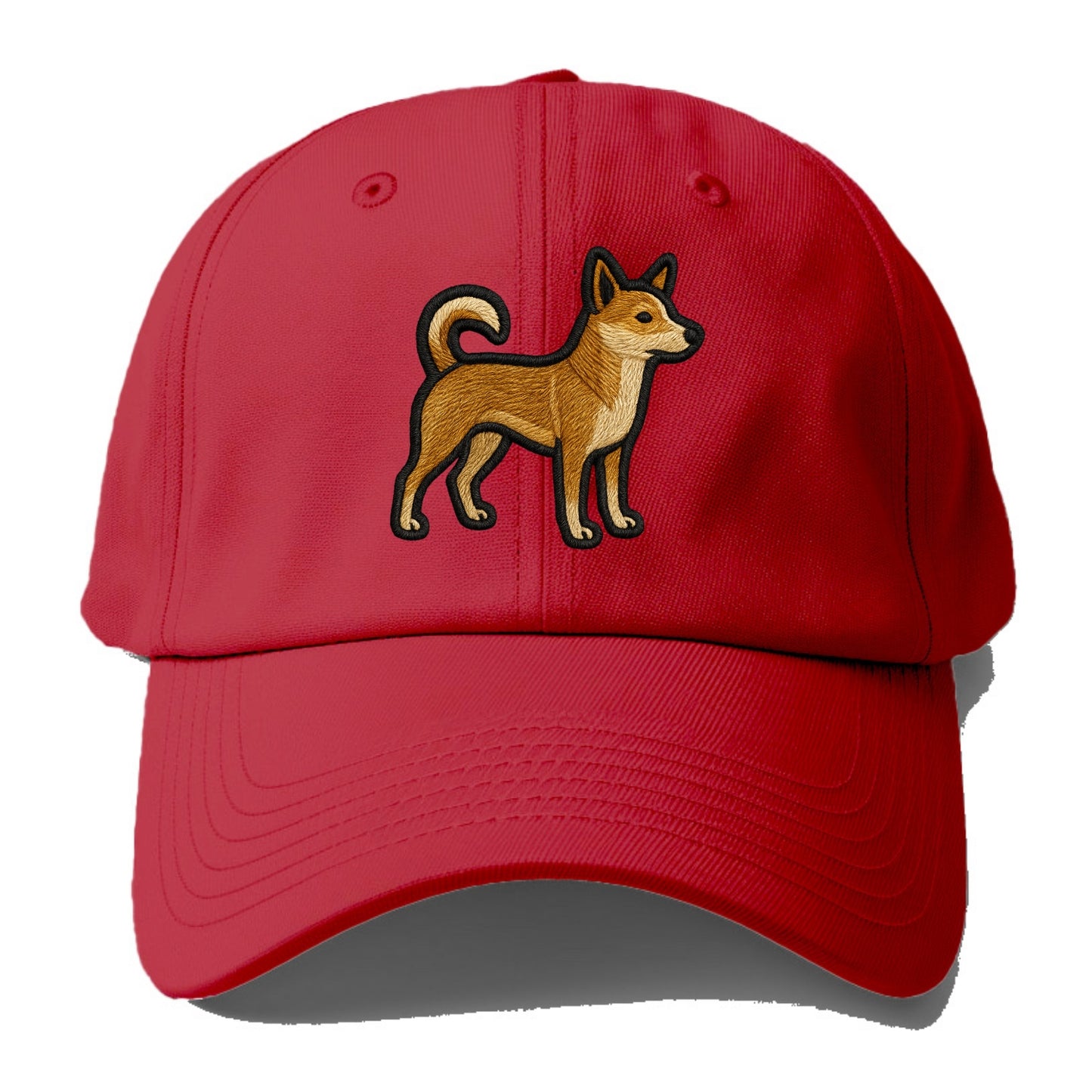 Norwegian Lundehund - Modern puffin hunt - Baseball Cap - Red