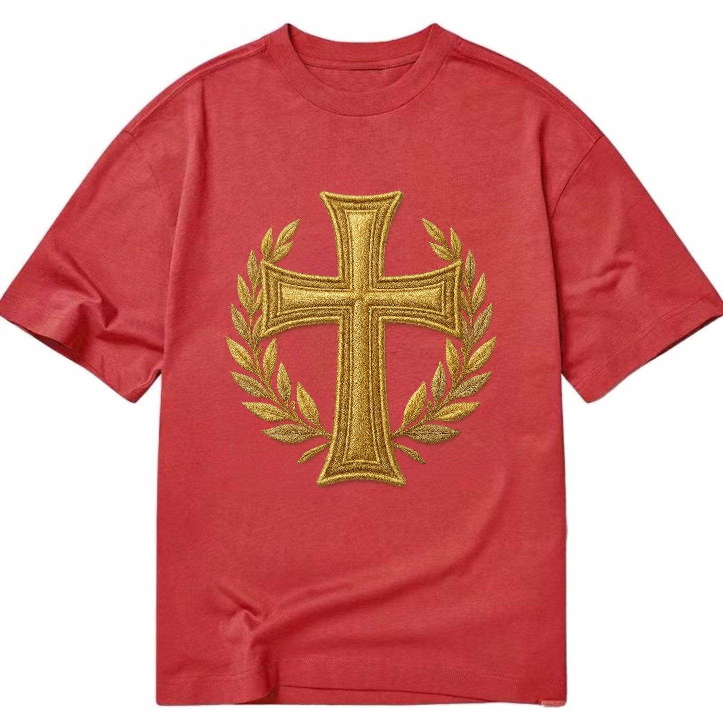 Victory Cross - Classic T-shirt - Red