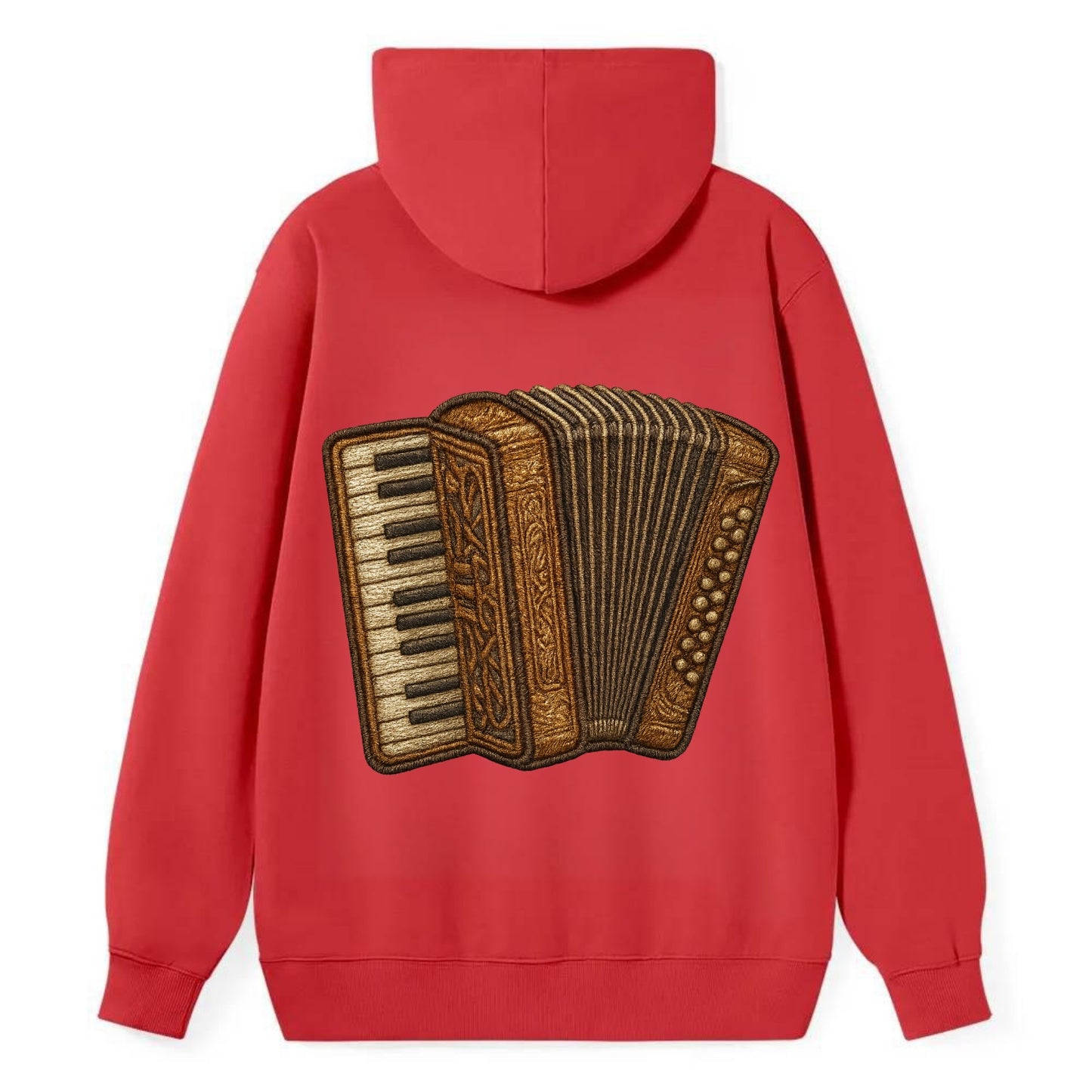 Accordion - Classic Pullover Hoodie - Red