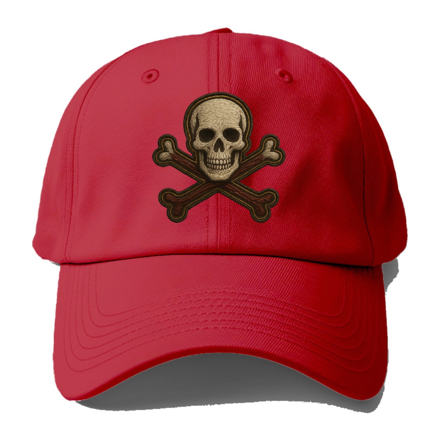 Jolly Roger - Baseball Cap - Red