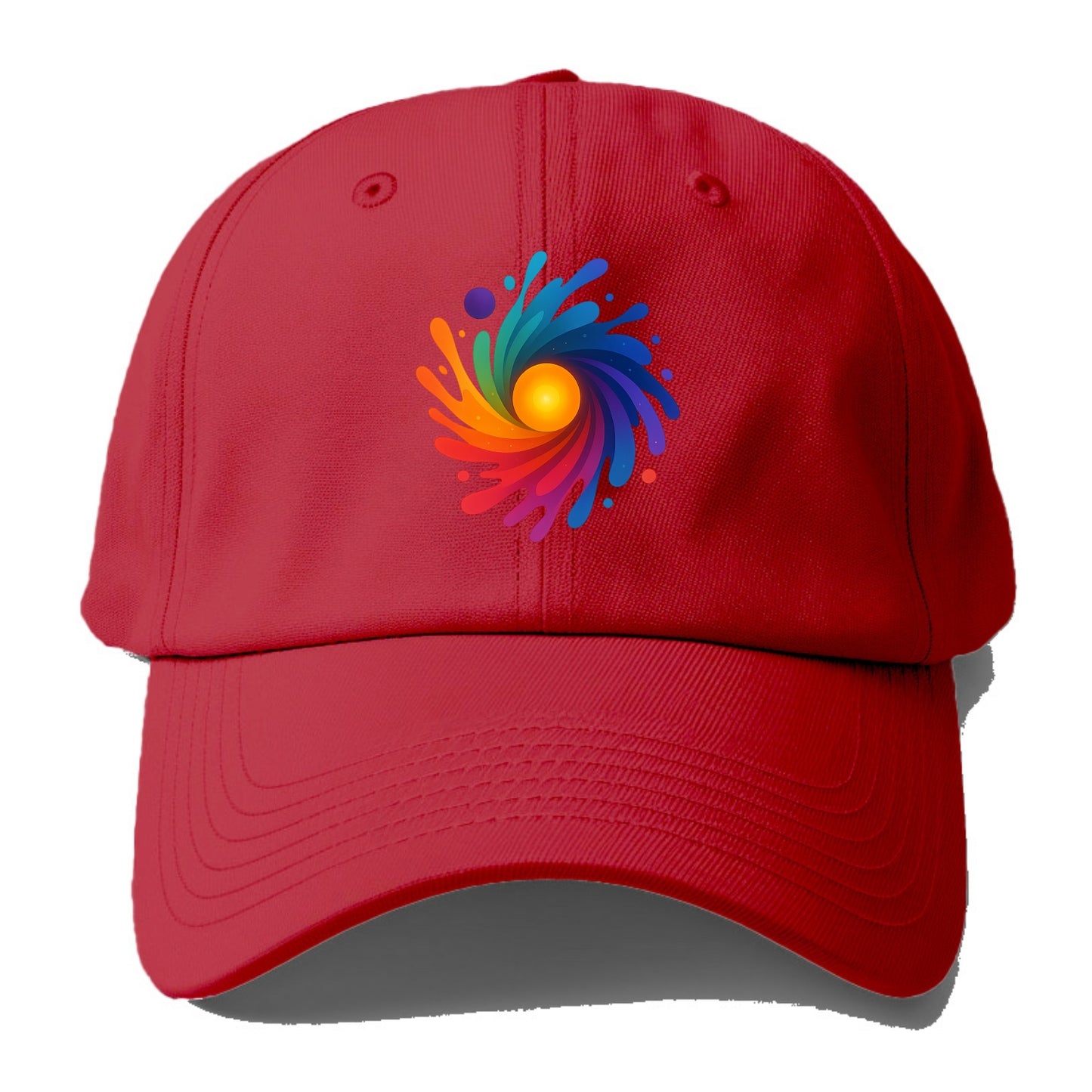 Big Bang Palette - Explosion of paint co - Baseball Cap - Red