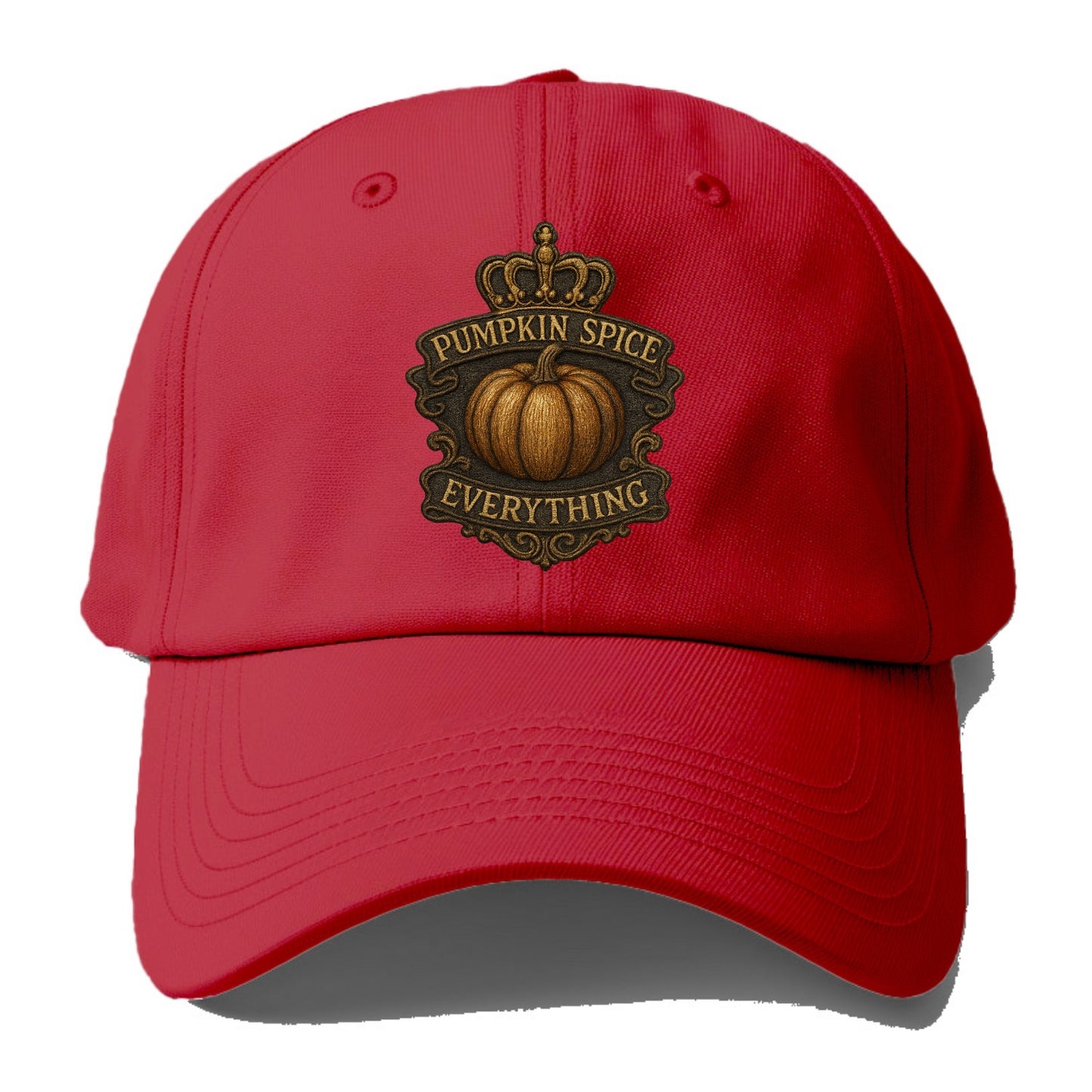 Pumpkin Spice Everything - Baseball Cap - Red